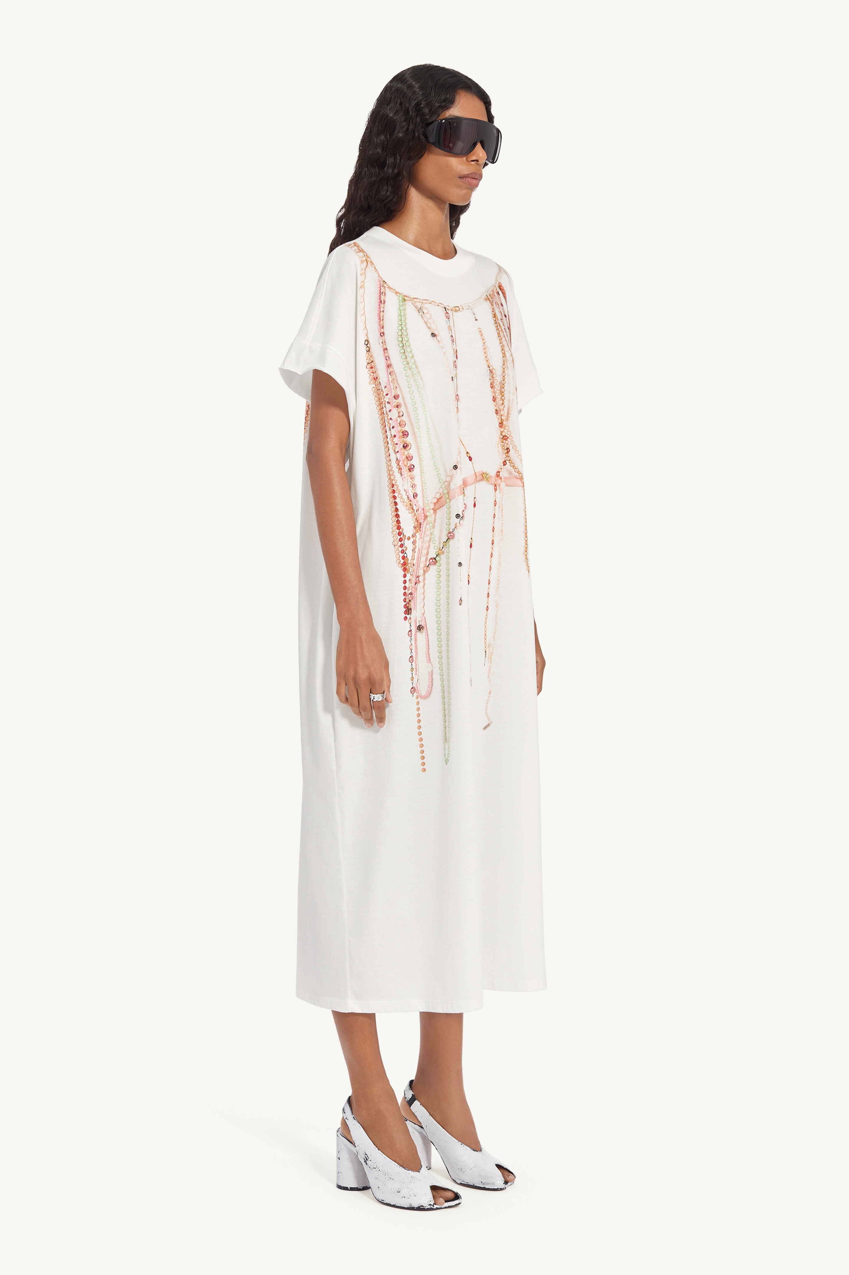 Pearl Jersey Dress - 3