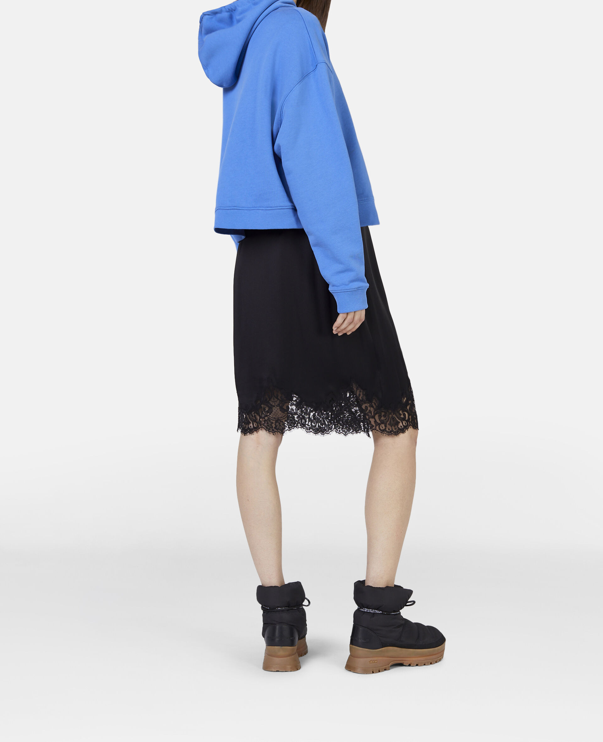 Guipure Lace Trim Skirt - 3
