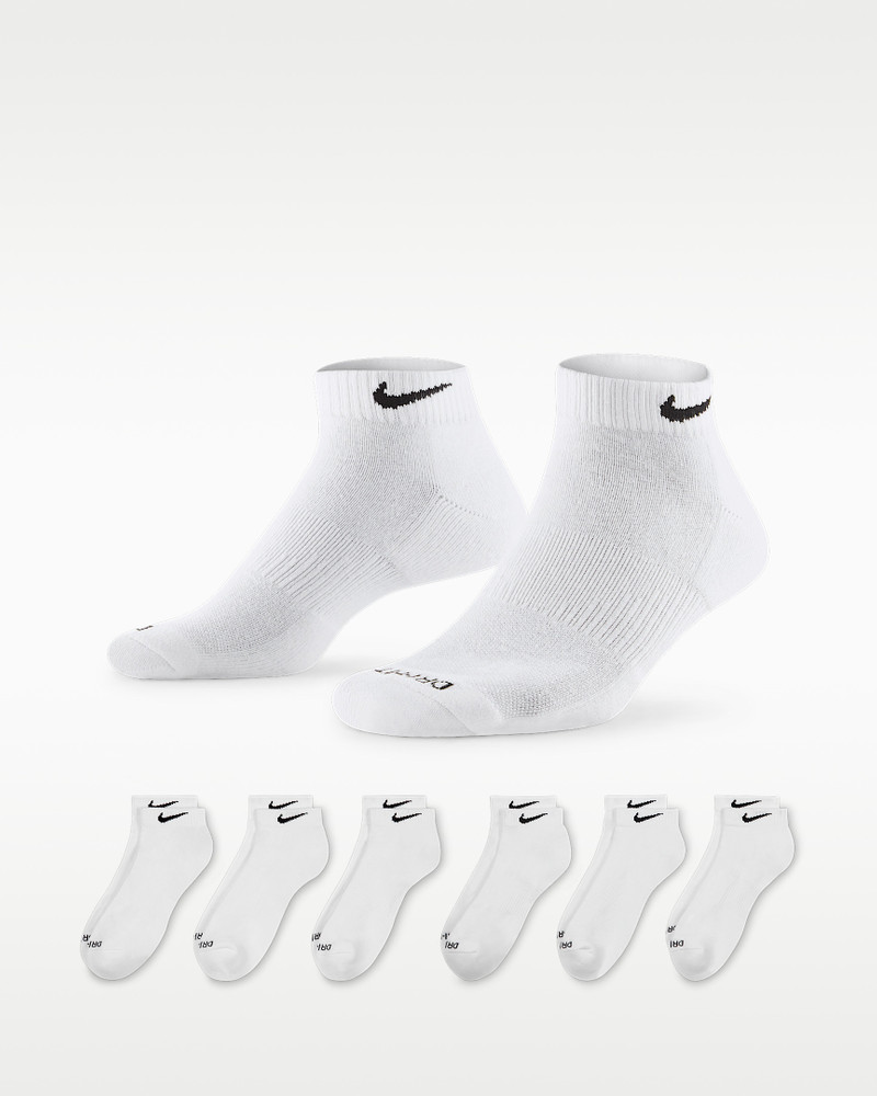 Nike Everyday Plus 쿠션 훈련 발목 양말 (6 쌍) 1