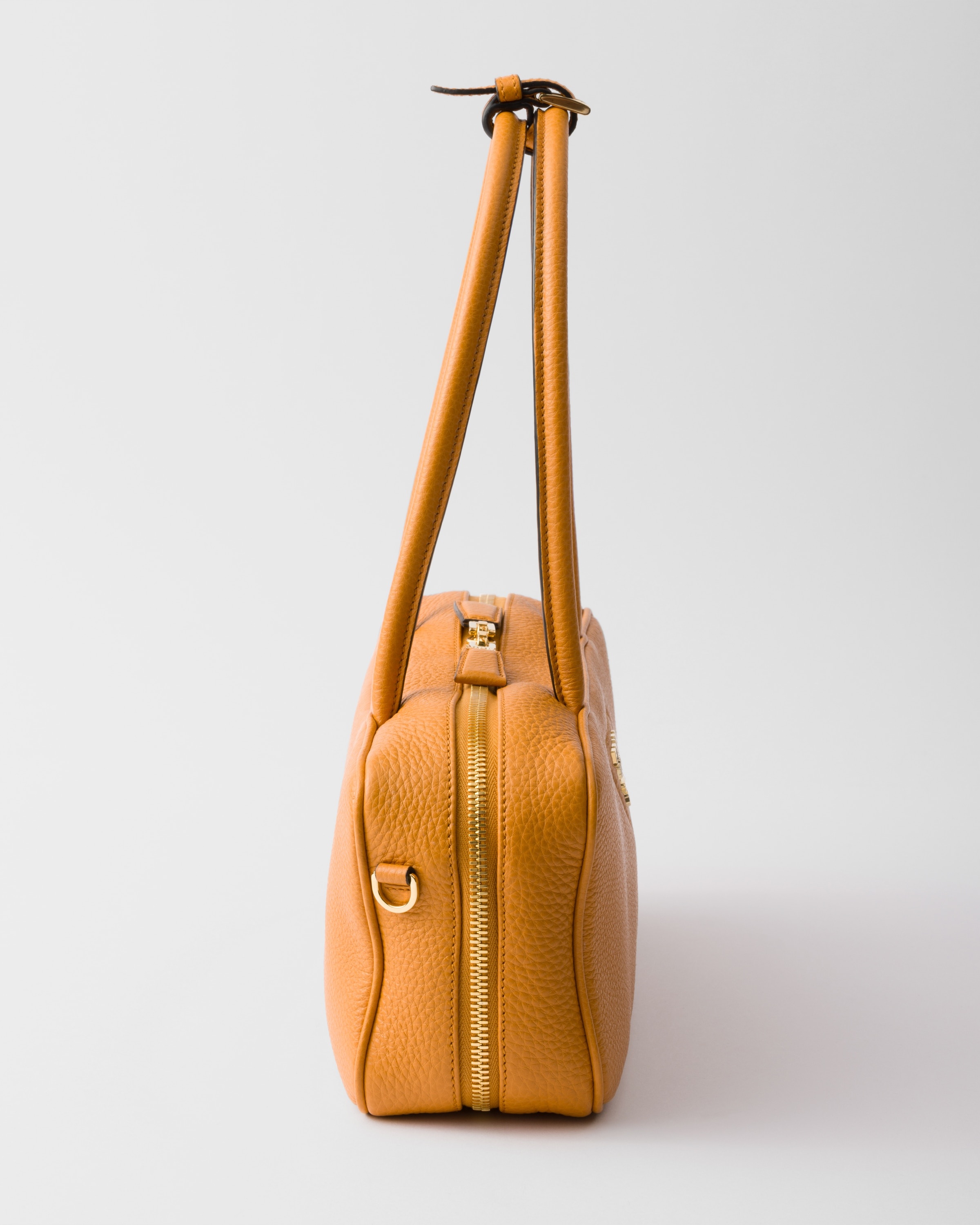 Medium leather top-handle bag - 6