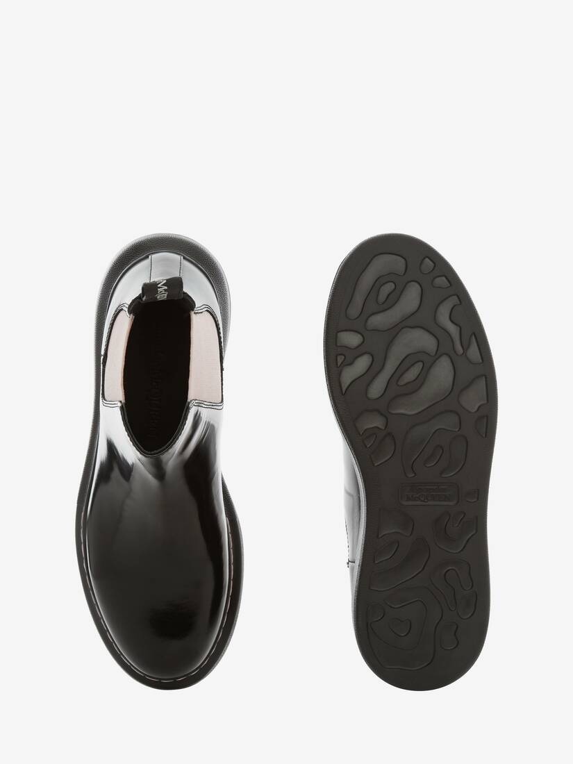 Hybrid Chelsea Boot in Black/sugar Pink - 4