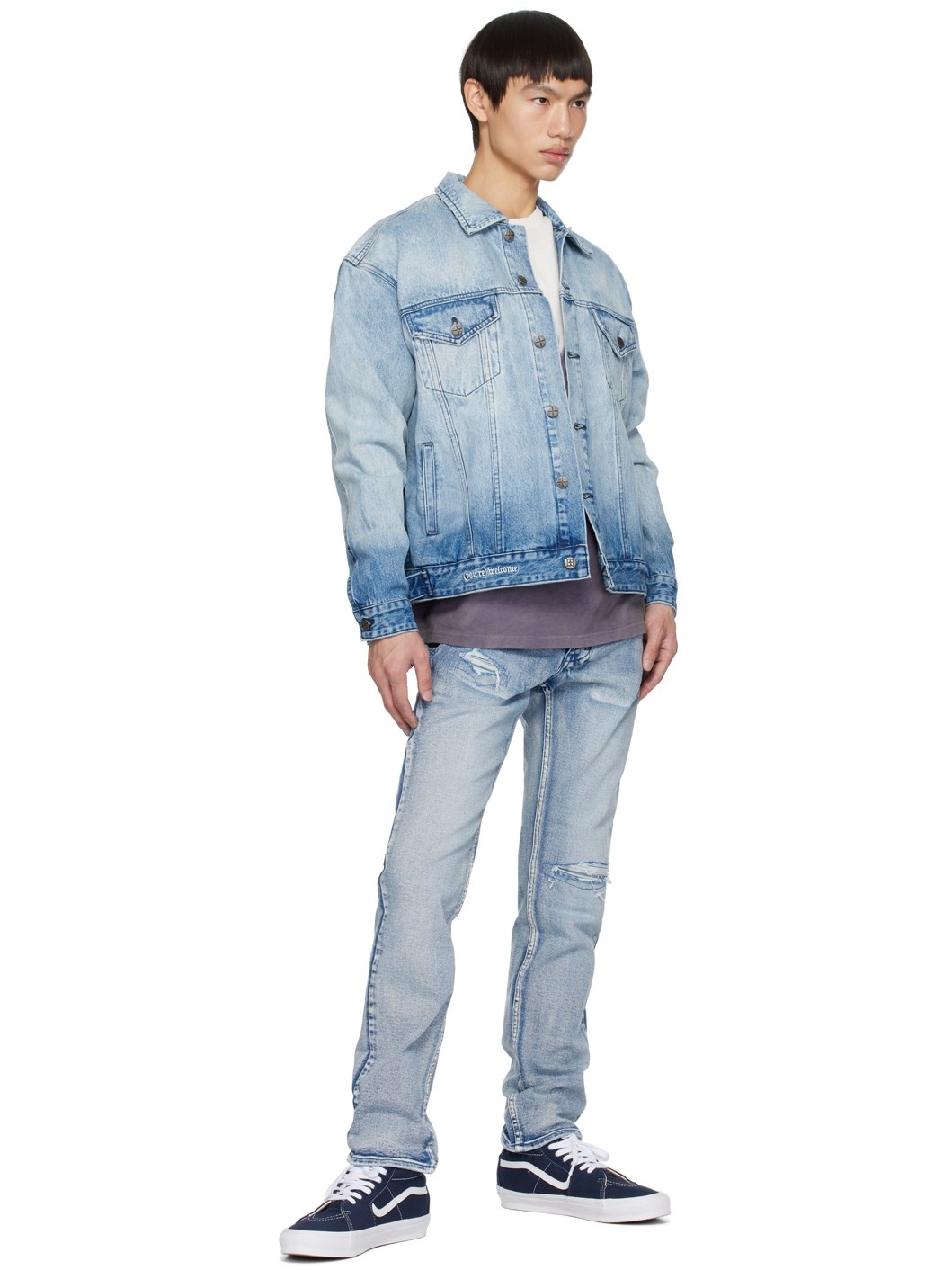 Blue Oh G Denim Jacket - 4