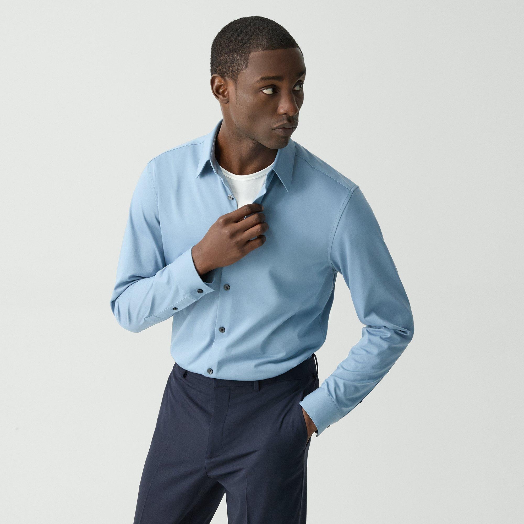 Sylvain Shirt in Structure Knit - 3