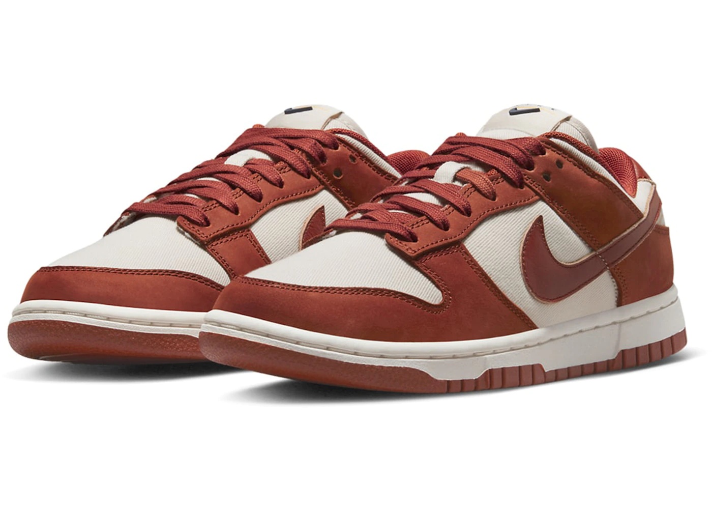 Nike Dunk Low LX Light Orewood Brown Rugged Orange (Women's) - 2