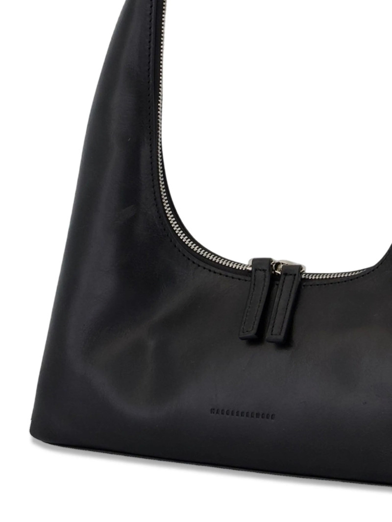 MARGESHERWOOD Margesherwood Hobo Shoulder Bag - Margesherwood - Leather - Black outlook