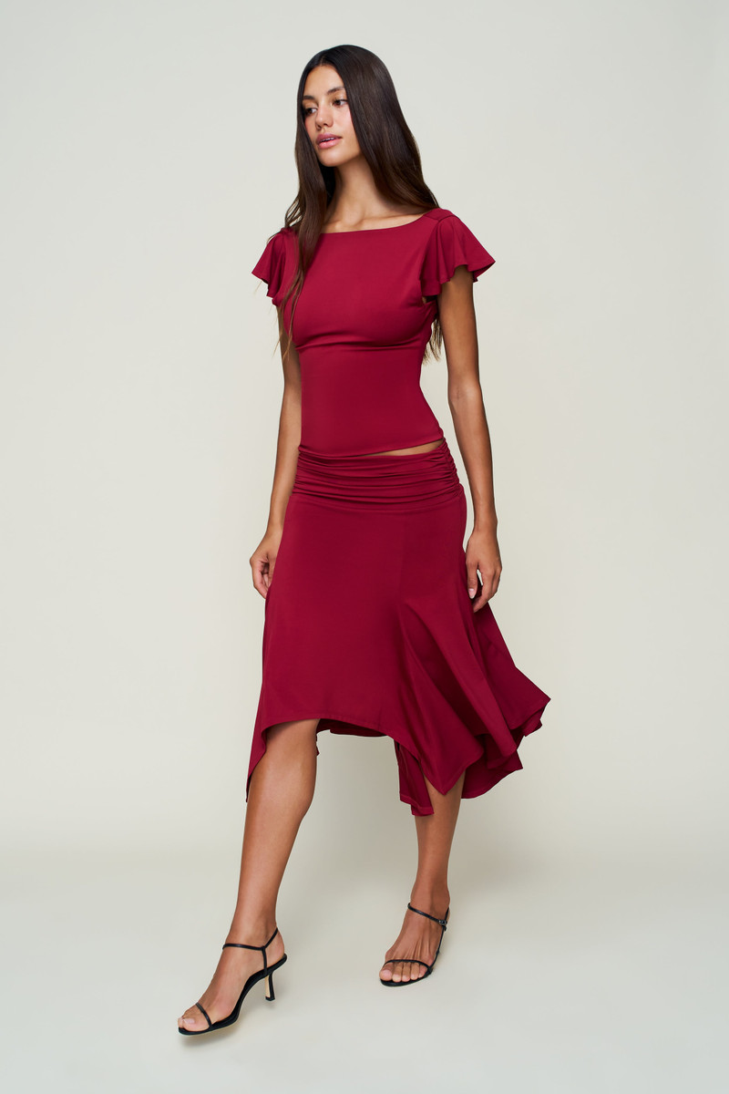 GUIZIO SOFFIANO SKIRT outlook