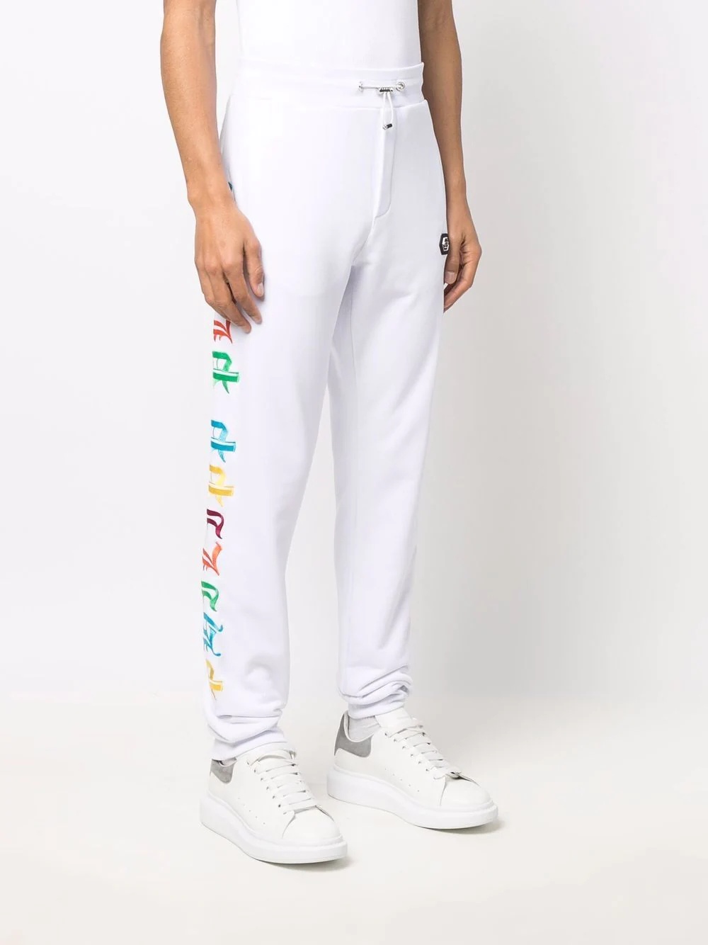 Gothic Plein logo track pants - 3