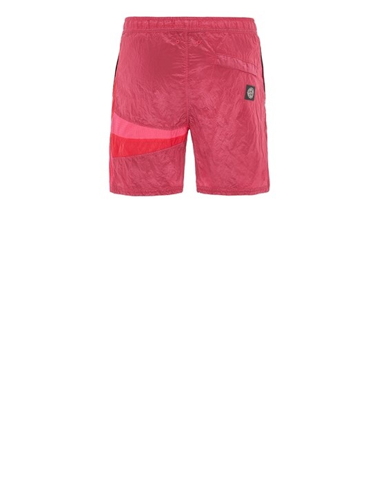 B0142 NYLON METAL IN ECONYL® REGENERATED NYLON_ STAR INLAY_ GARMENT DYED CYCLAMEN - 2