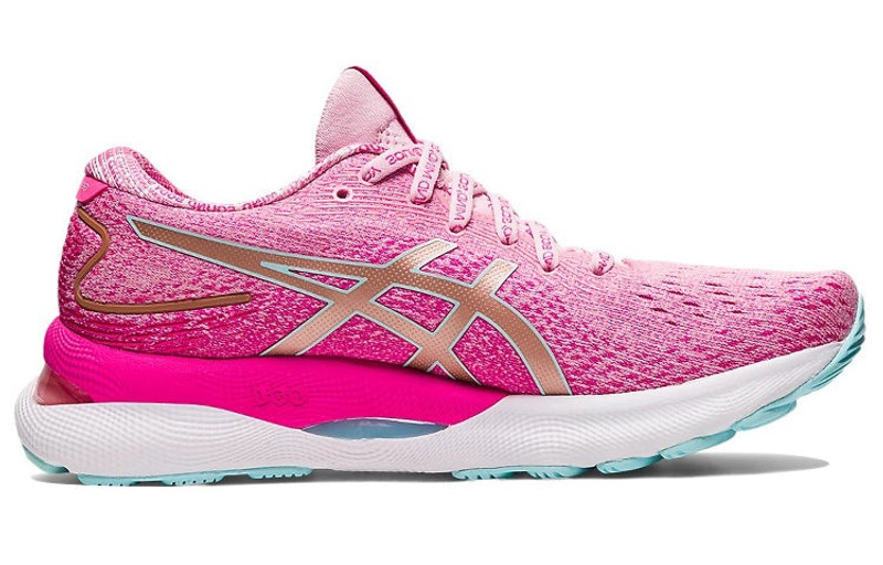 (WMNS) ASICS 젤-Nimbus 24 LE 'Cotton 캔디 로즈 골드' 1012B403-700 2