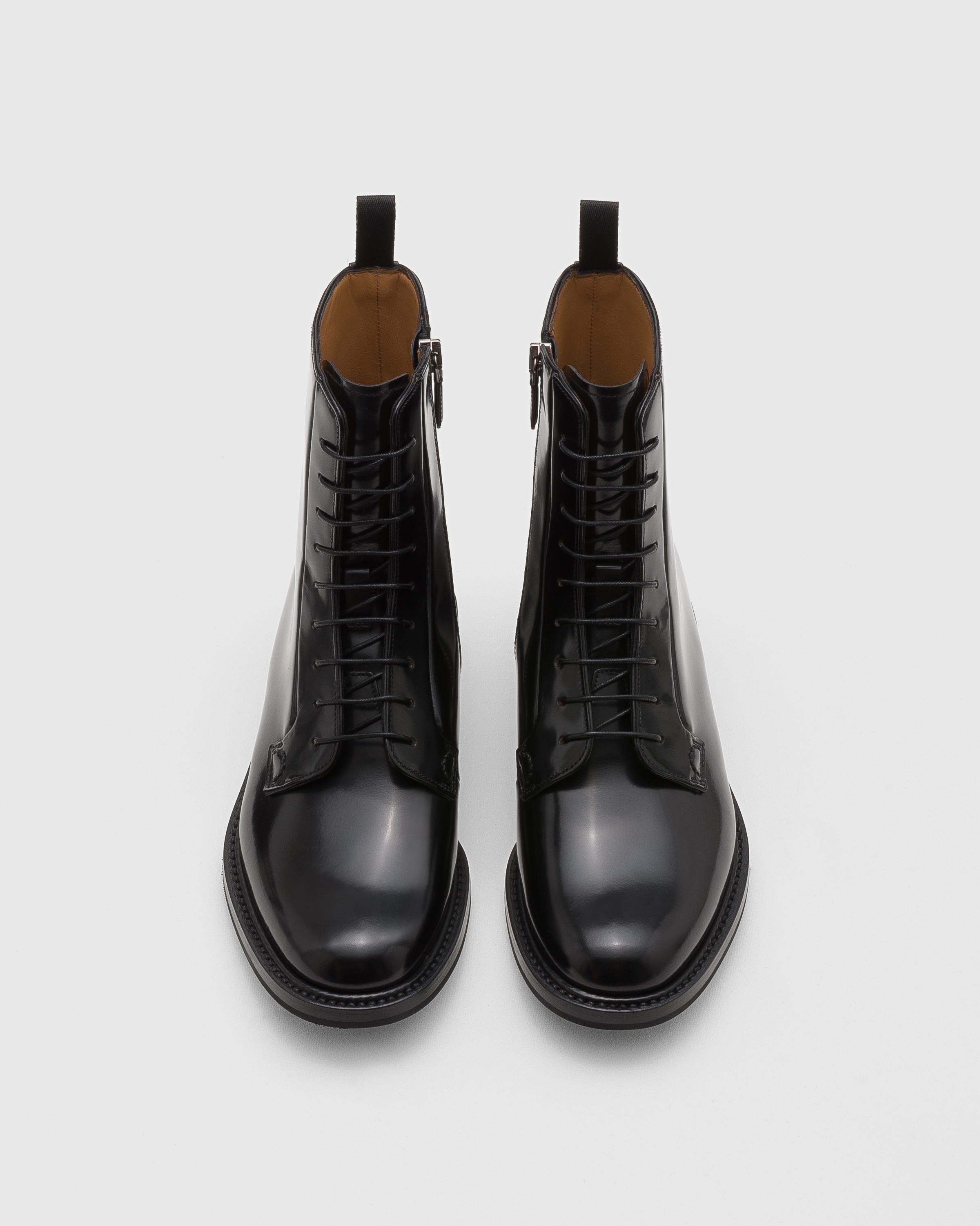 Polished Binder Lace Up Boot - 5