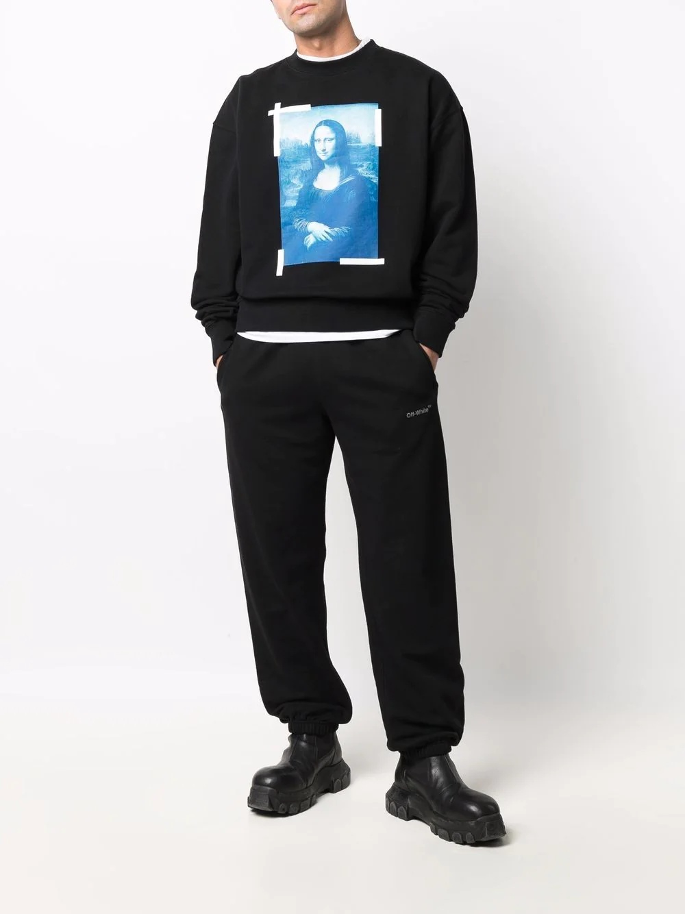 Monalisa Over crew-neck sweatshirt - 2