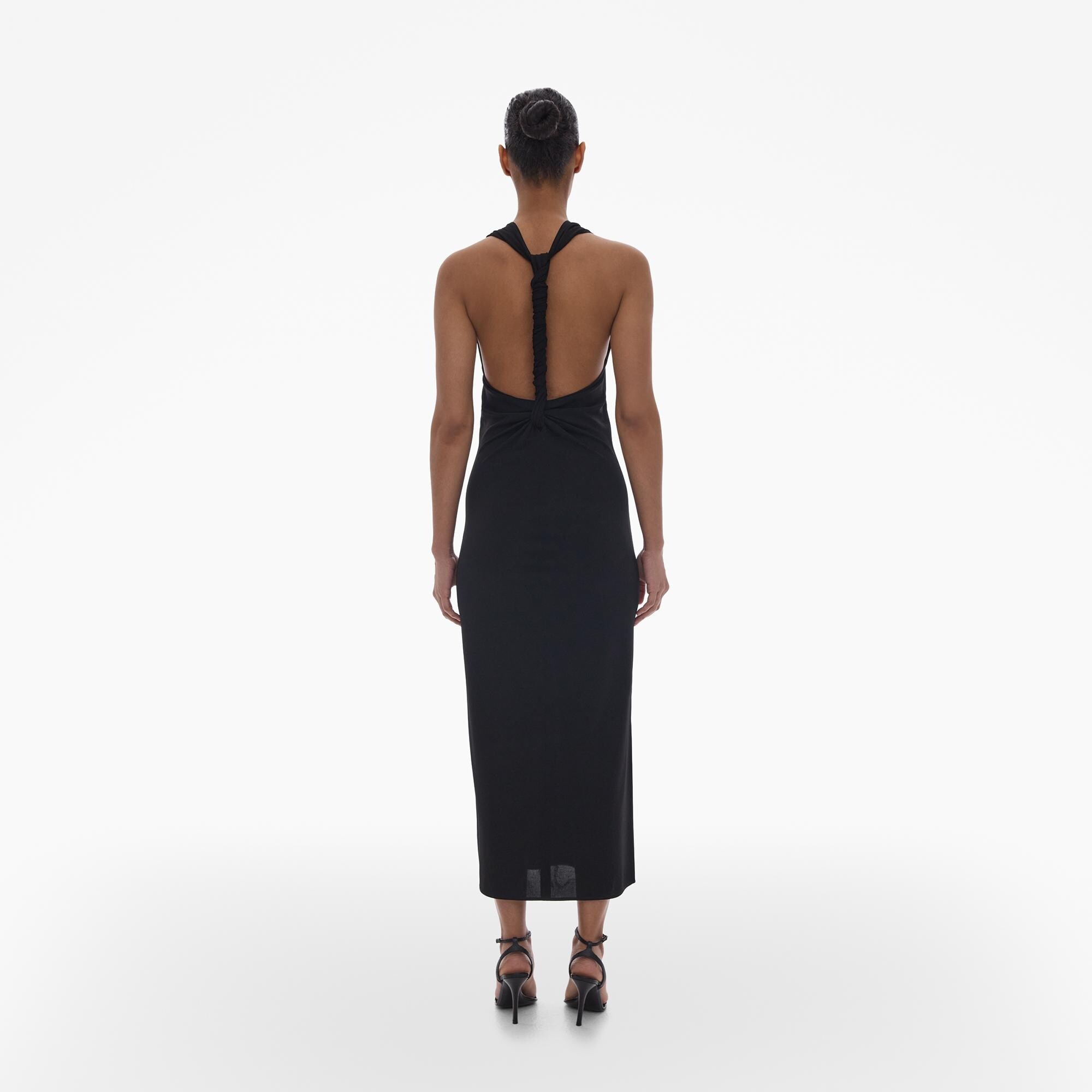 TWISTED MIDI DRESS - 4