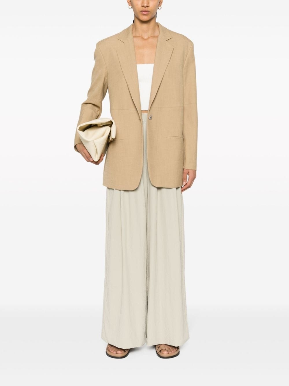 Mercedes single-breasted blazer - 2