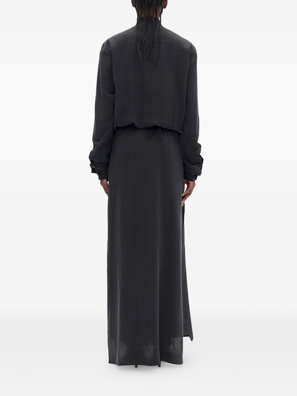 drawstring maxi dress - 2