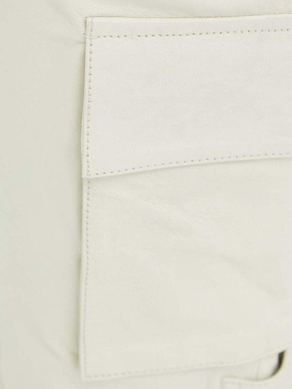 tie-leg cargo trousers - 3