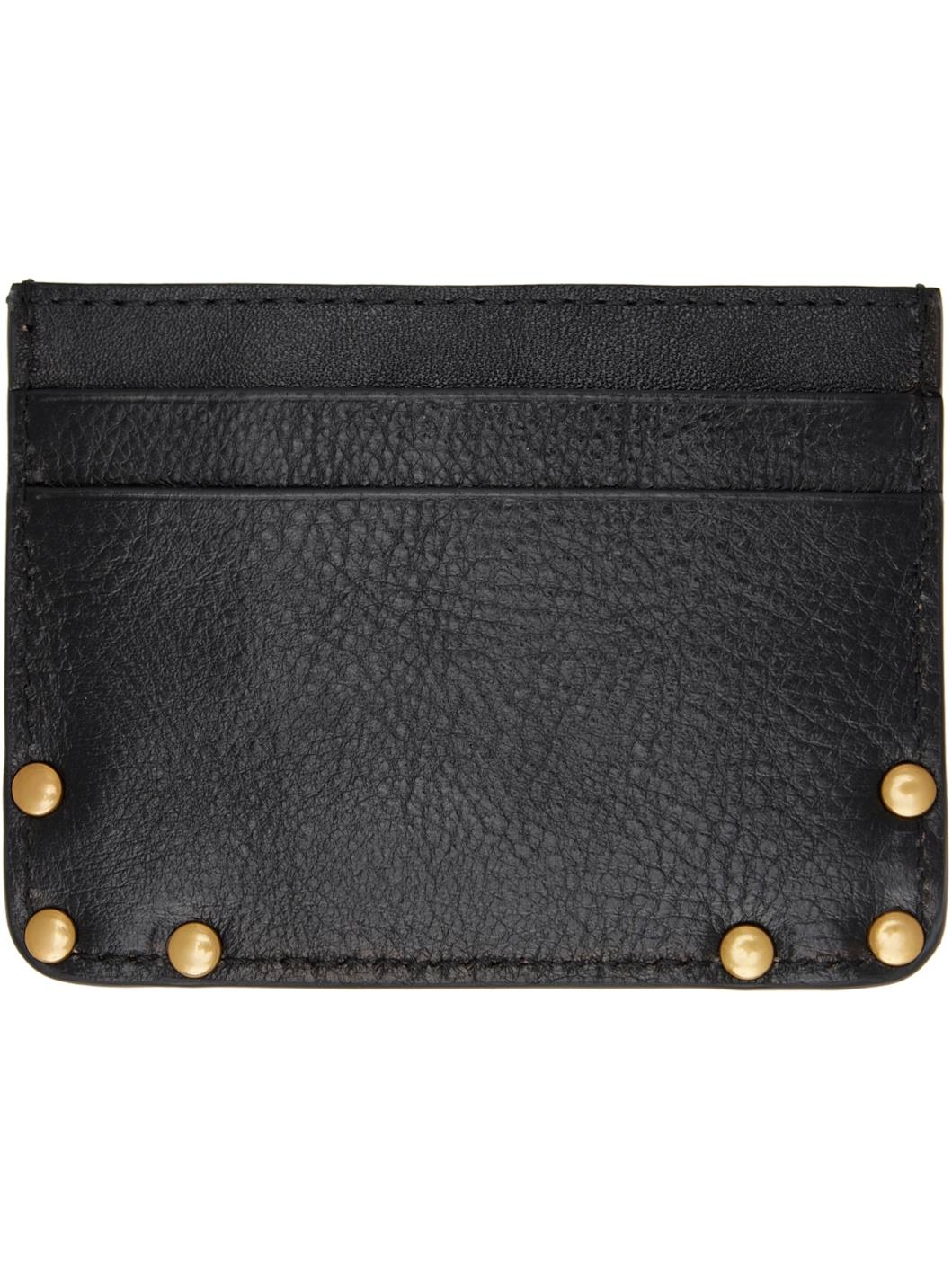 Black Flat Orb Card Holder - 2