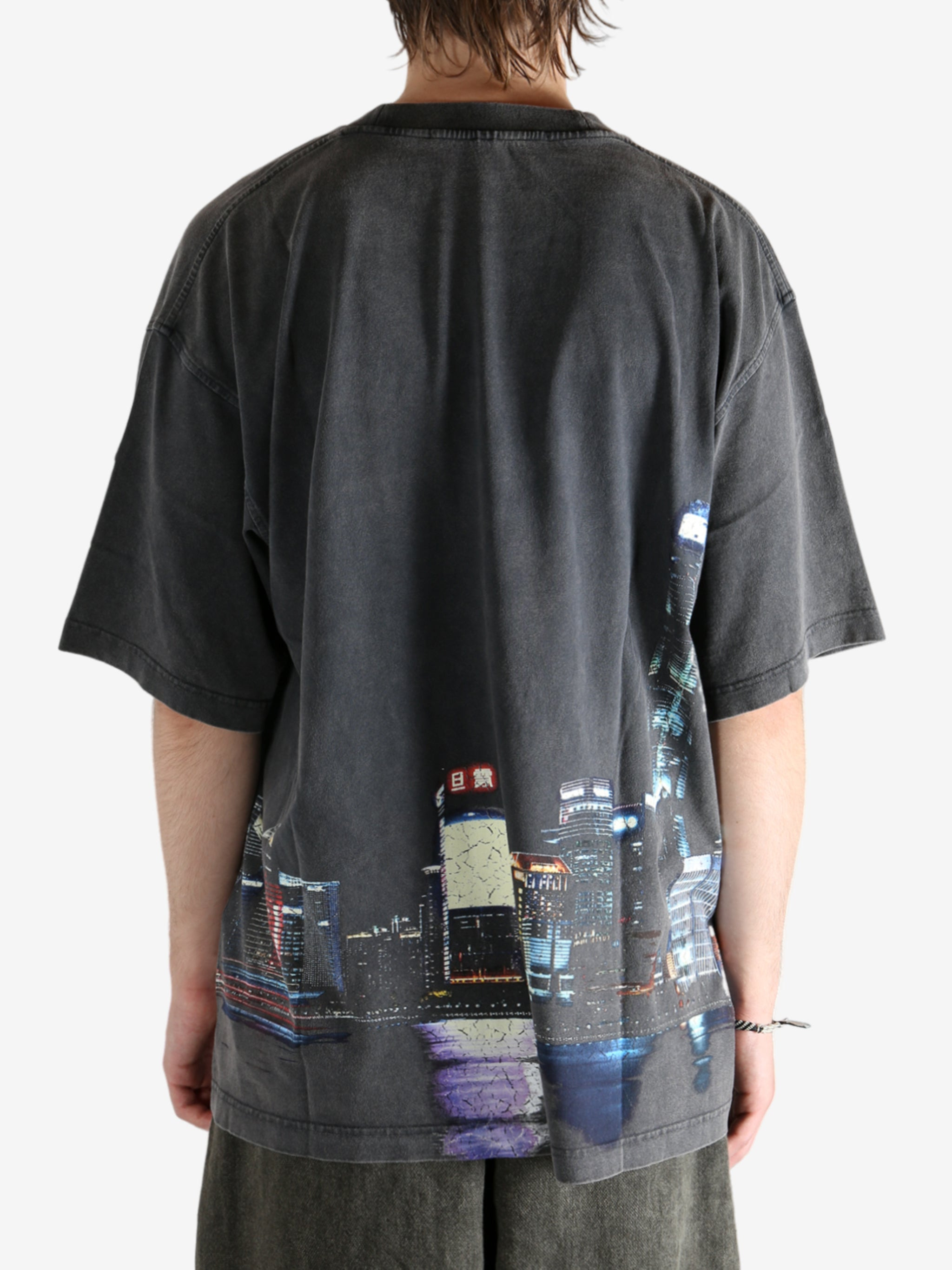 ALEXANDER WANG - Unisex Allover Hotfix Graphic Short Sleeve T-Shirt - 3
