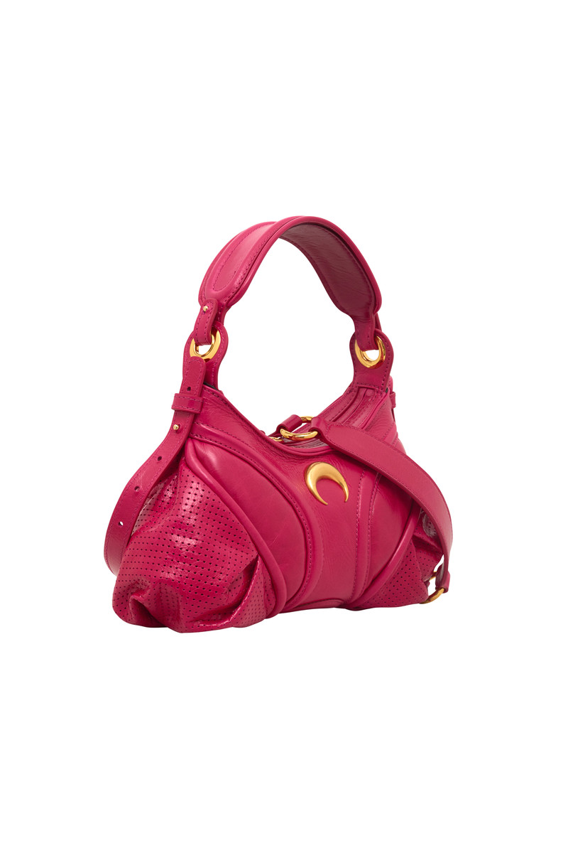 Marine Serre Glossy Leather Futura Mini outlook