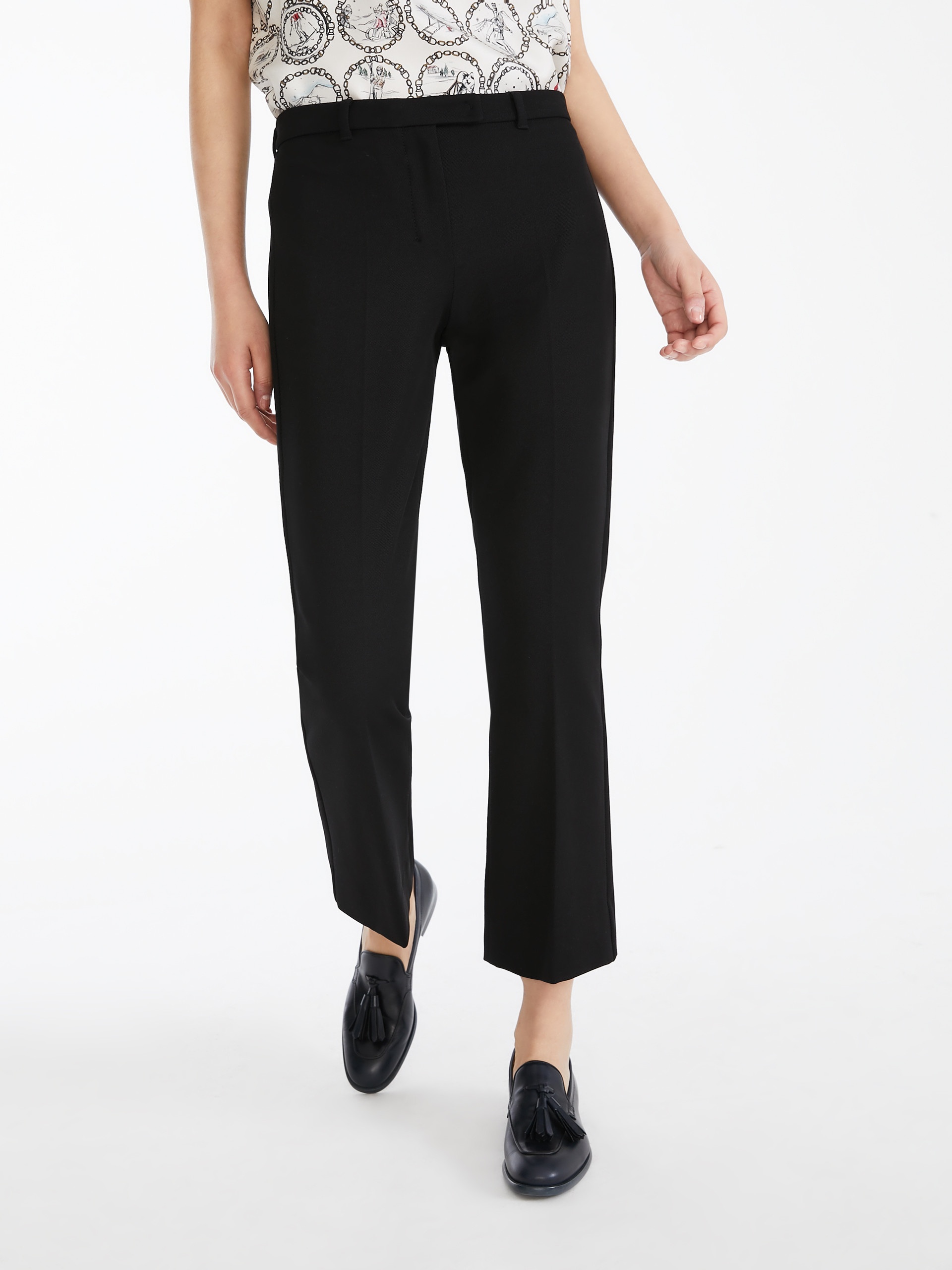 UMANITA Cotton-blend trousers - 3