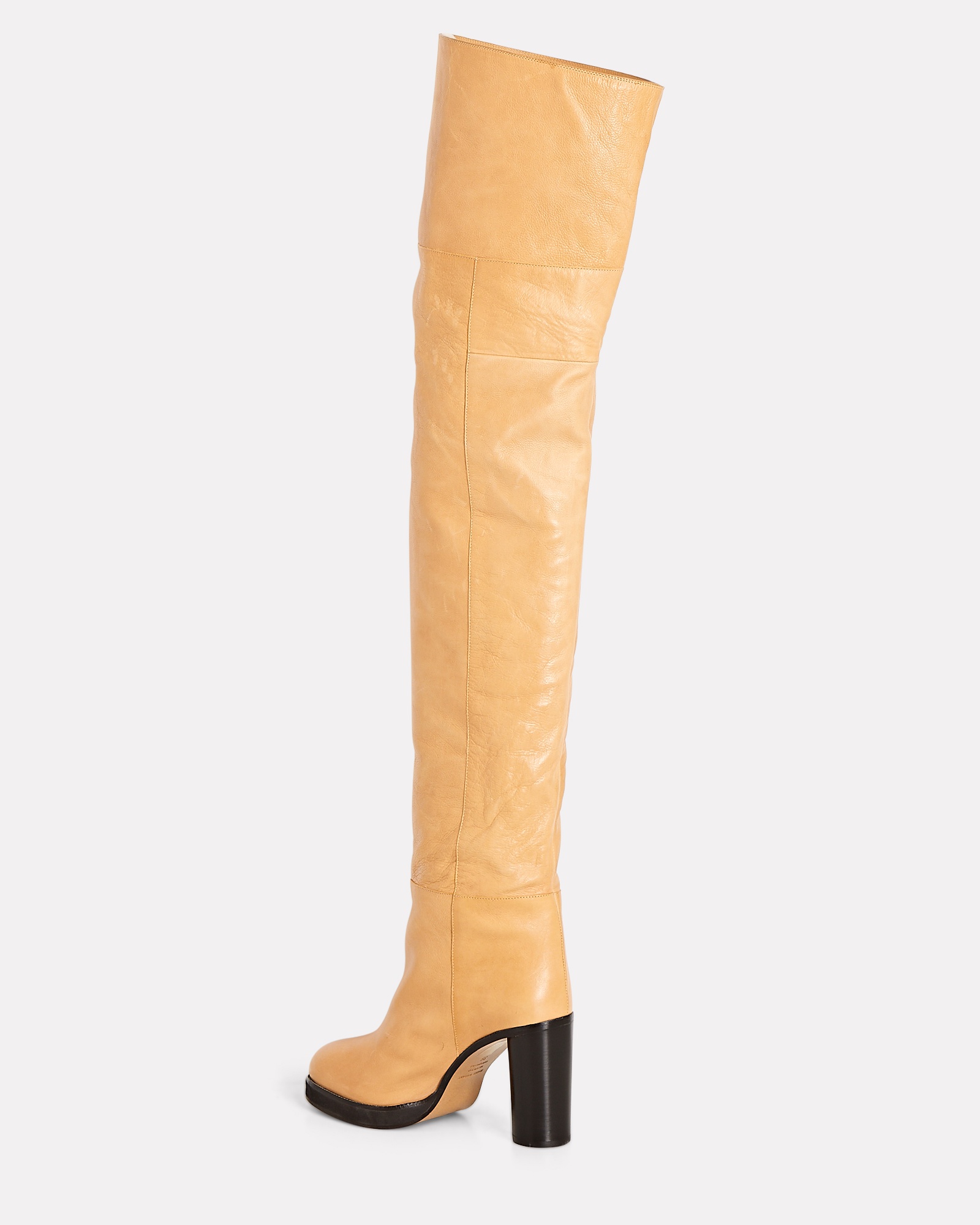 Lurna Over-The-Knee Leather Boots - 4