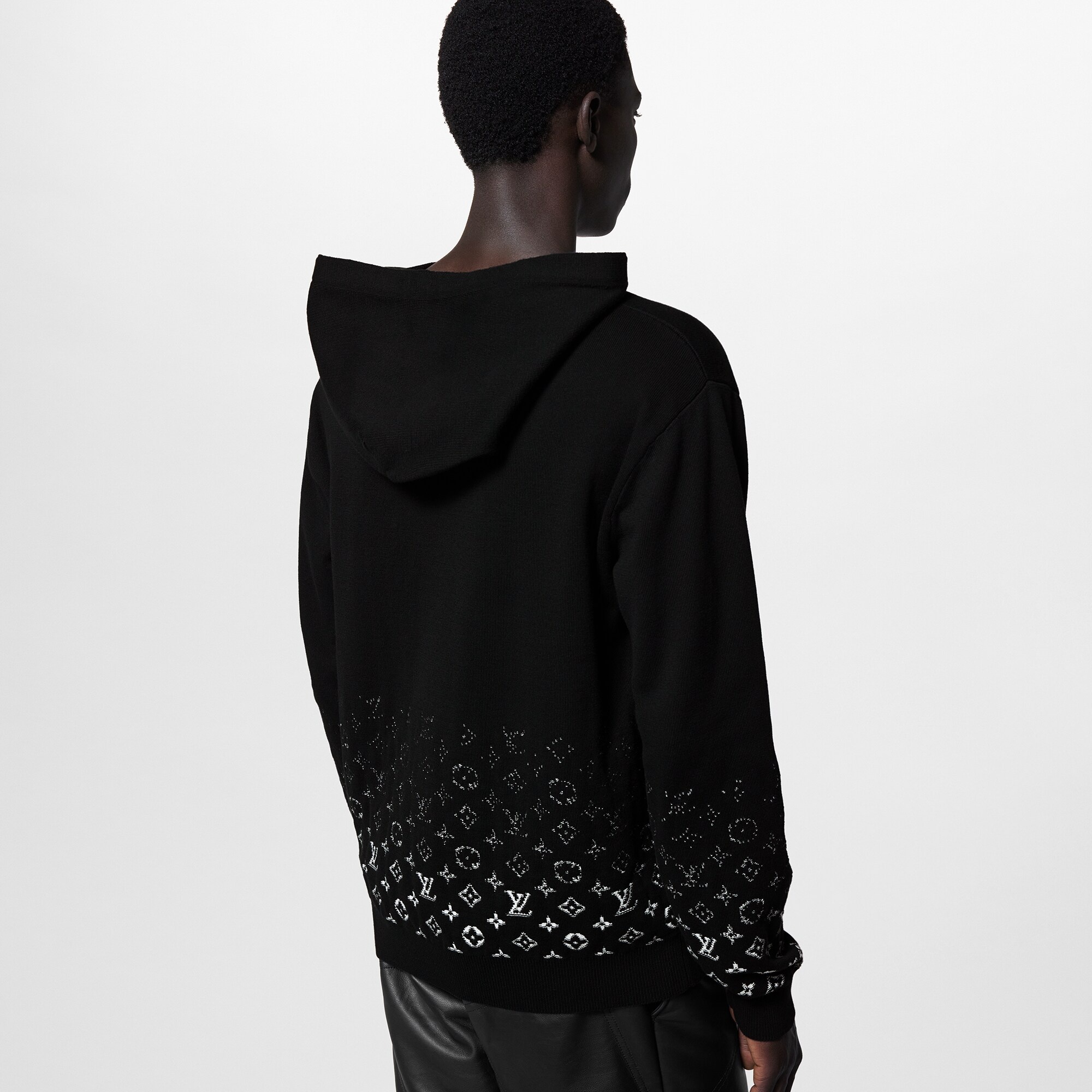 Gradient Cotton Hoodie - 5