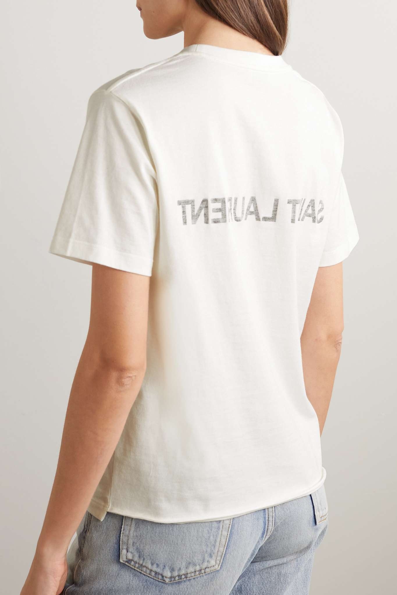 Printed cotton-jersey T-shirt - 4