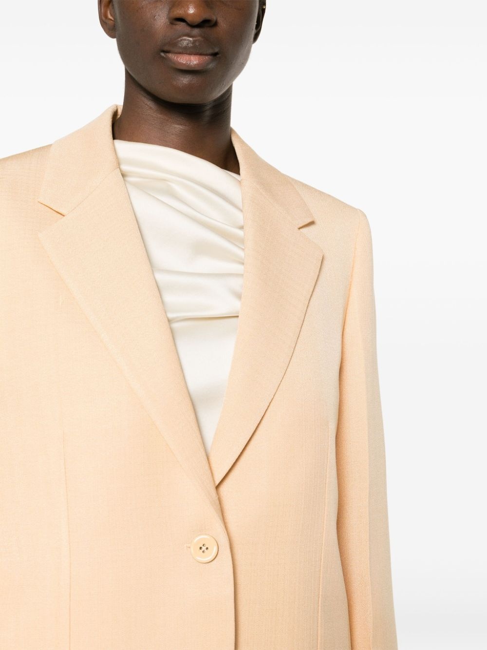 single-breasted blazer - 5