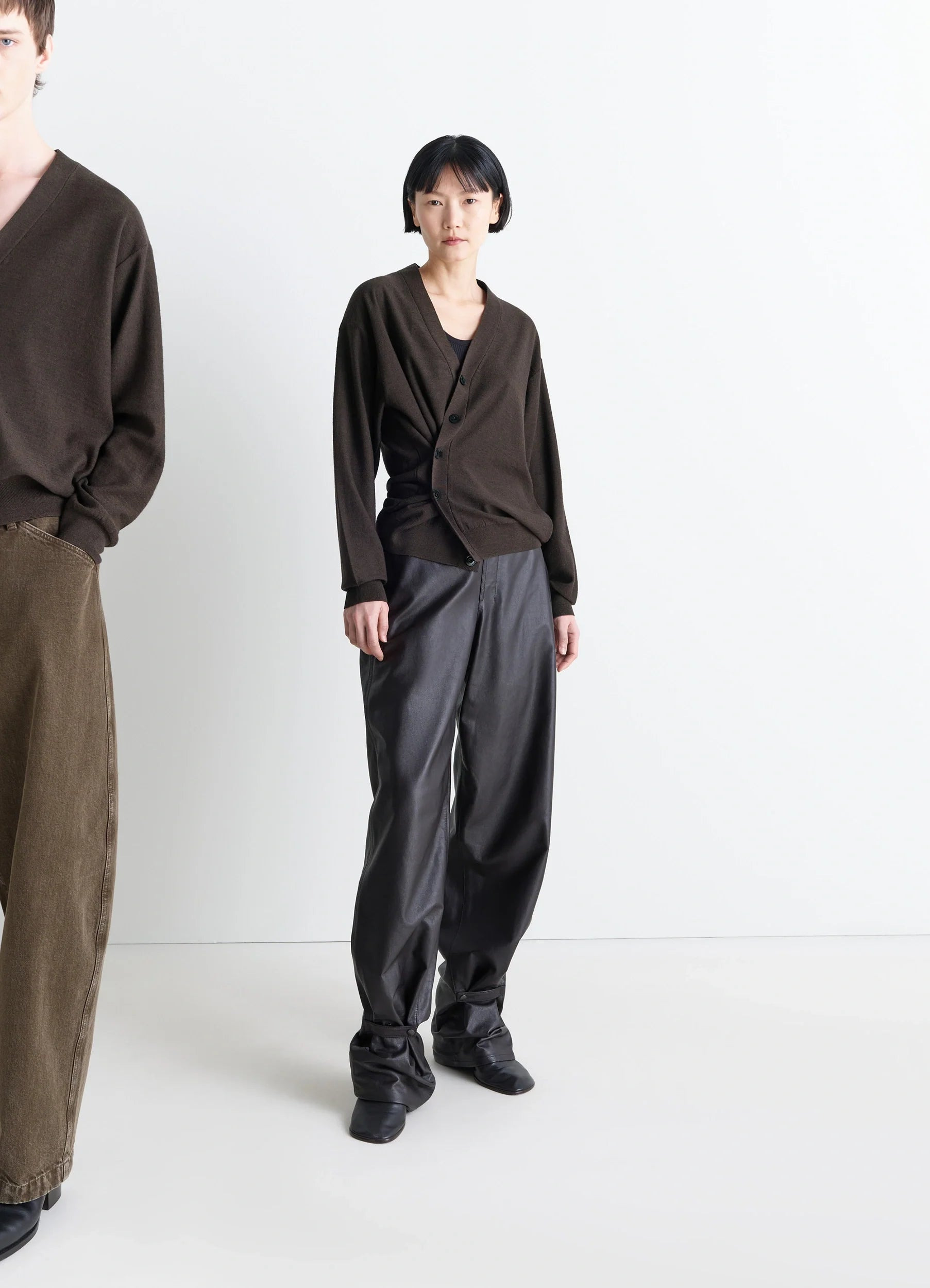 RELAXED TWISTED CARDIGAN - 2