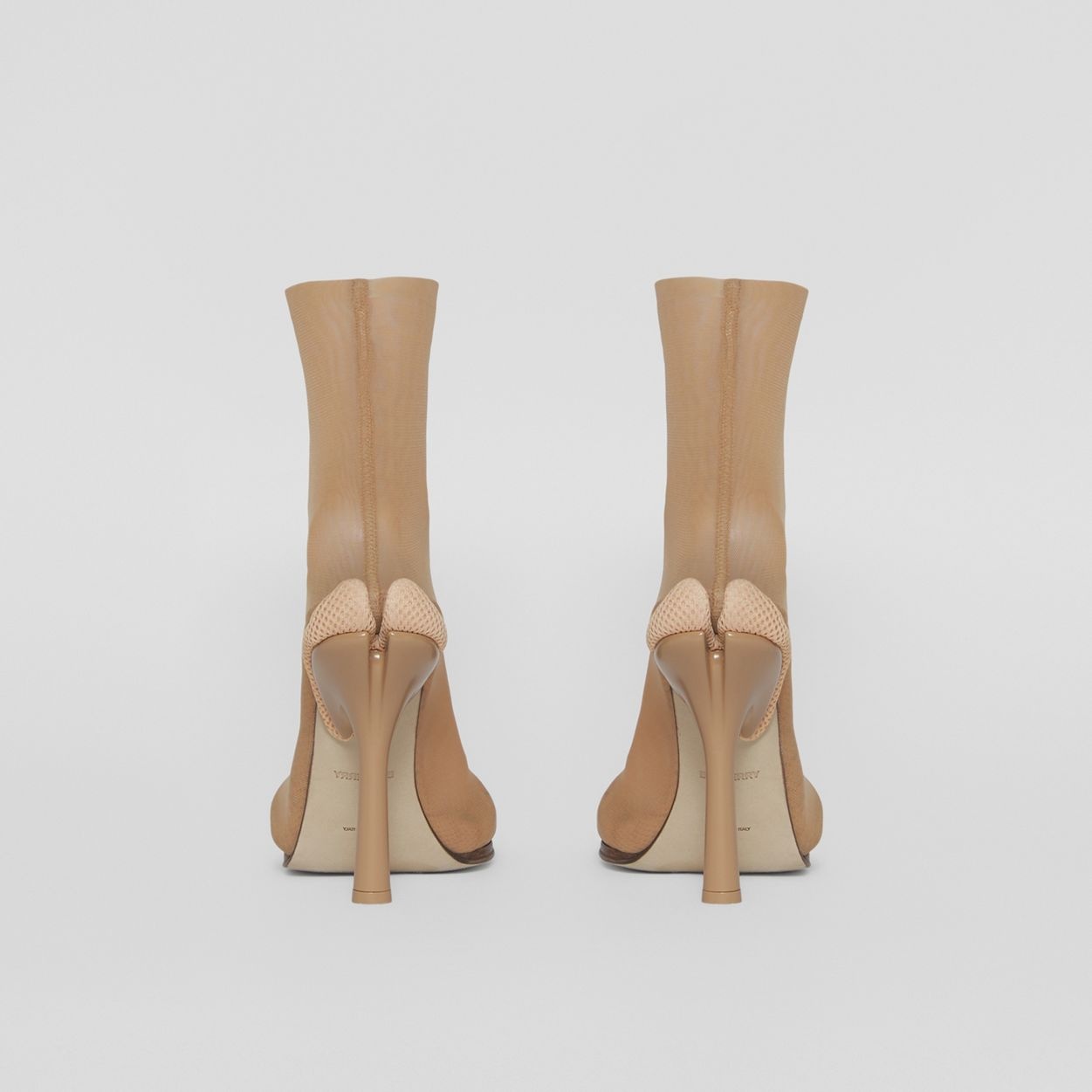 Burberry Stretch Tulle Sock Boots REVERSIBLE