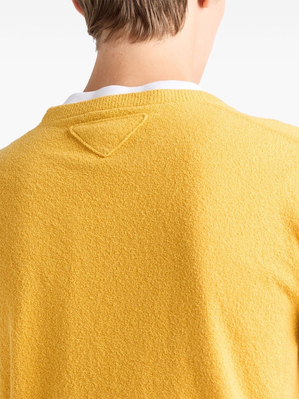 short-sleeve cotton sweater - 5
