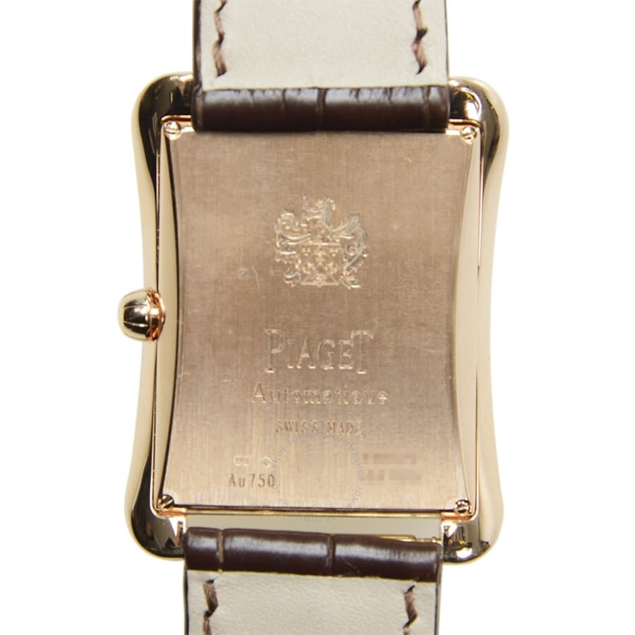 Piaget Emperador Silver Dial 18K Rose Gold Diamond Automatic Men's Watch G0A33074 - 4