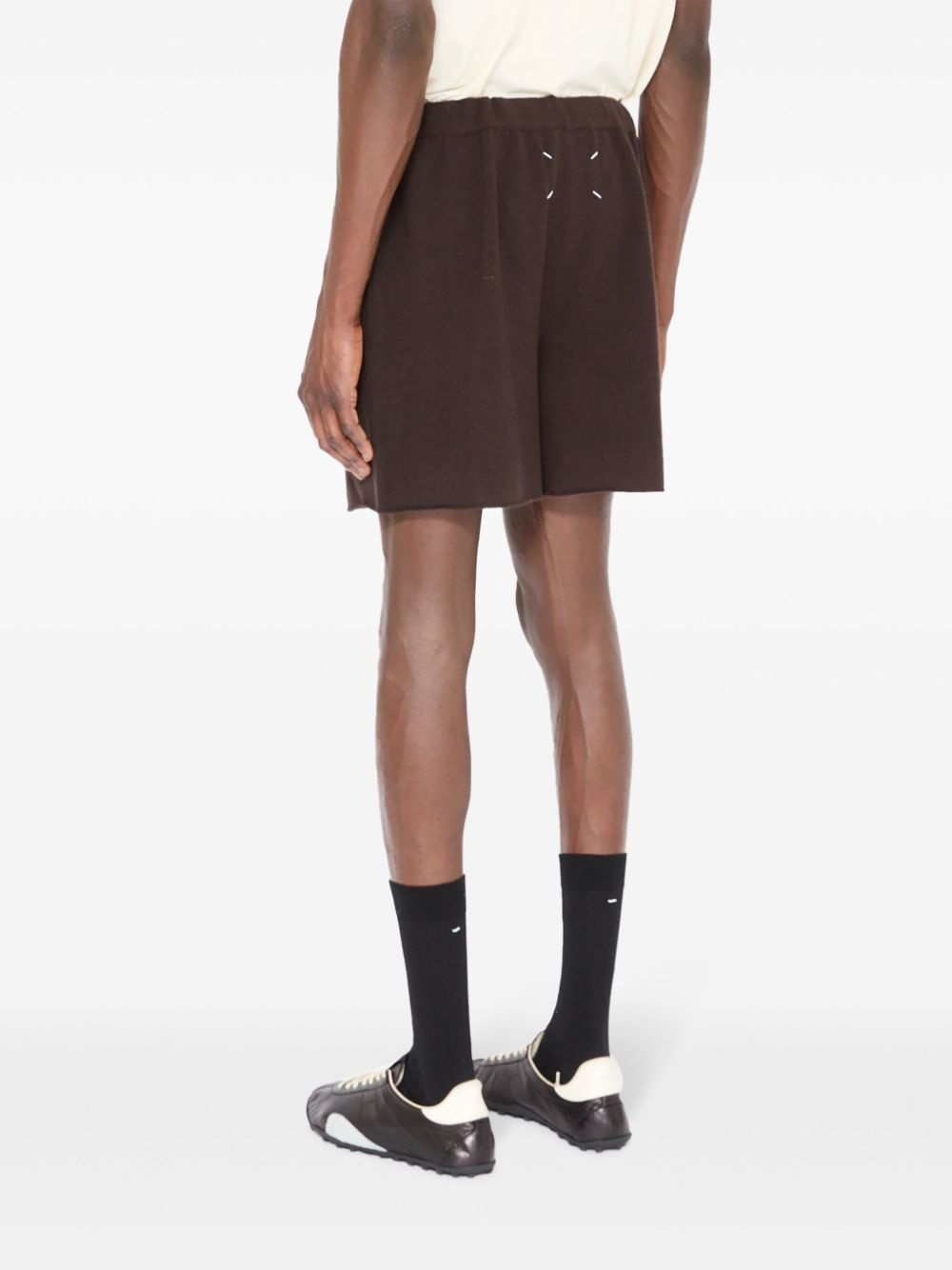 four-stitch logo track shorts - 5
