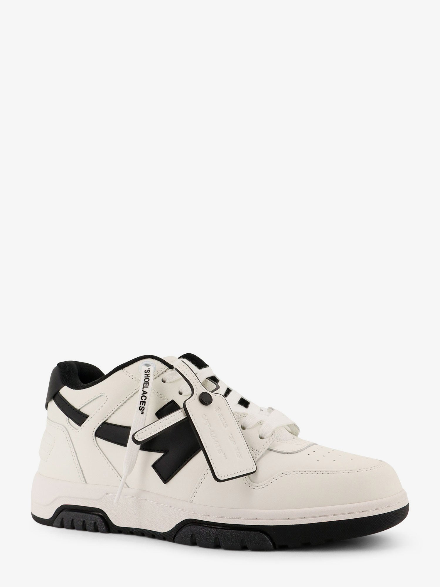 Off White Out Of Office Leather Low-Top Sneakers - 2