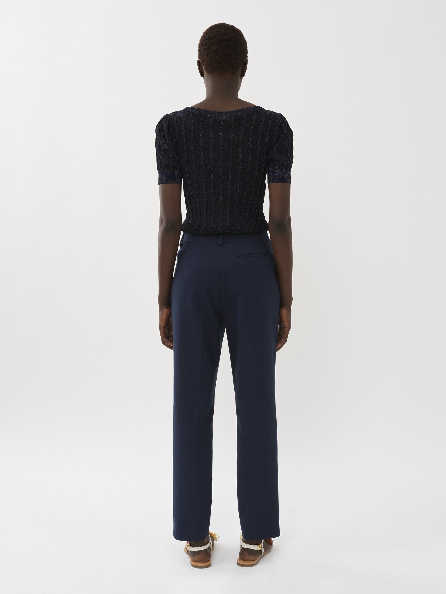 LUREX KNIT BLOUSE - 5