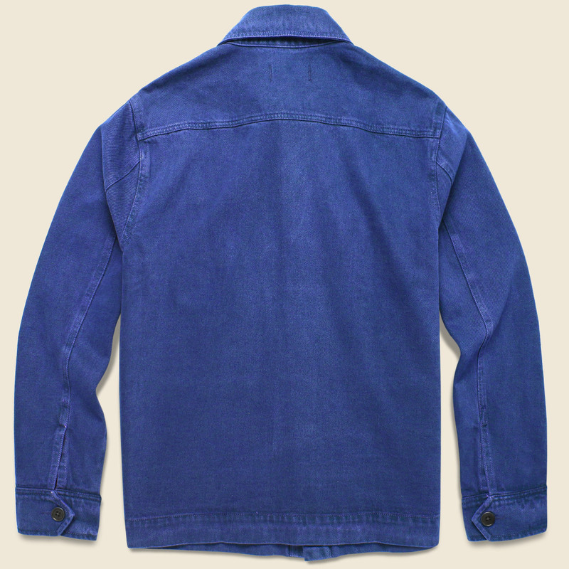 ALEX MILL Denim Work Jacket - Navy outlook