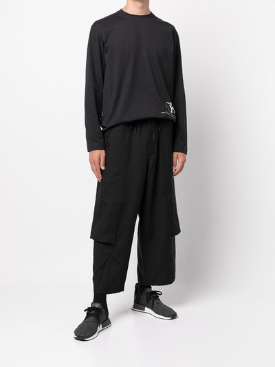 Y-3 classic sport cropped trousers outlook