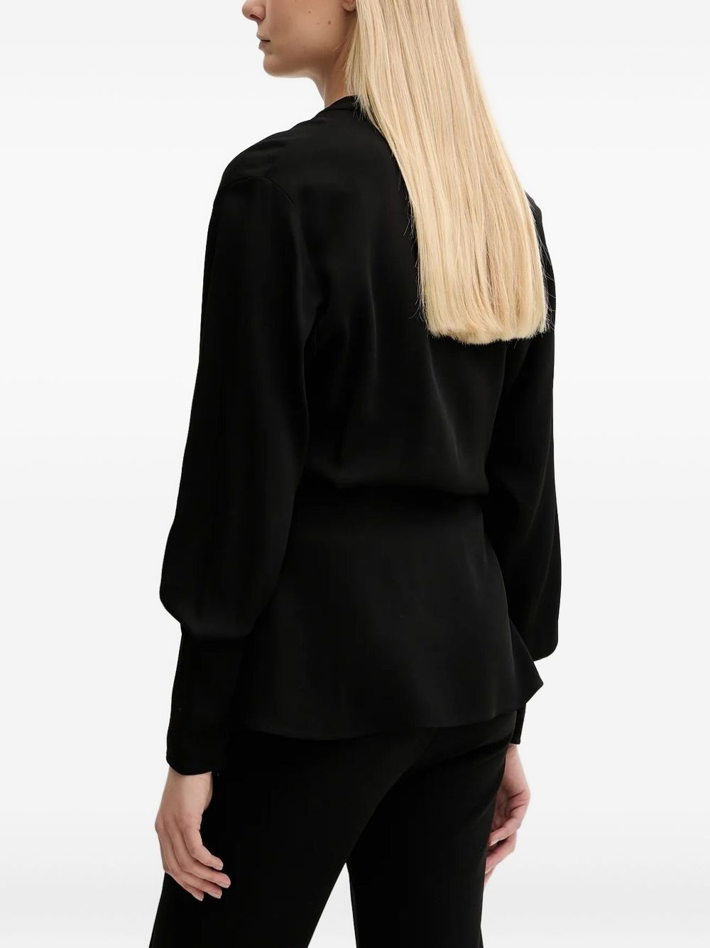 twist-front blouse - 2