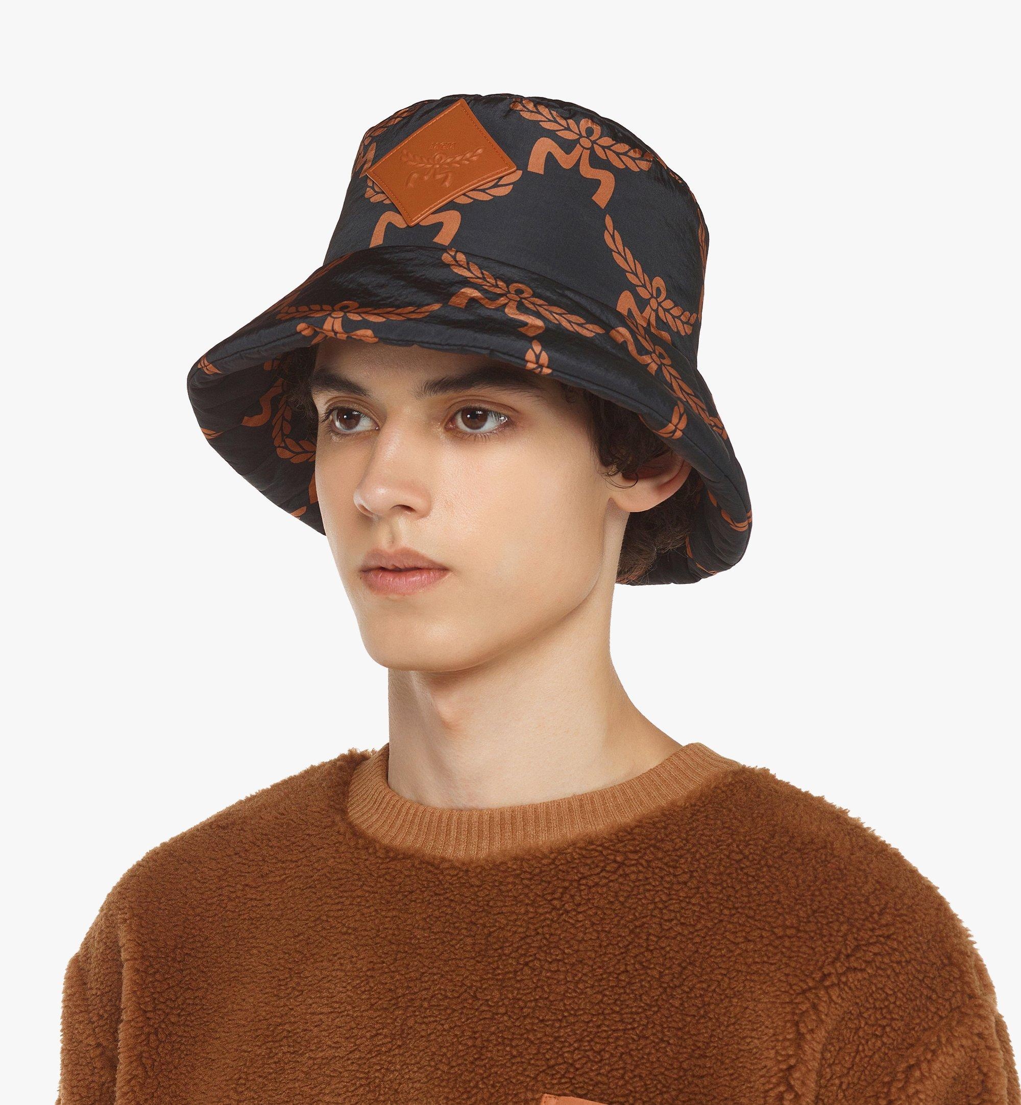 Lauretos Monogram Padded Bucket Hat in Recycled Nylon - 4