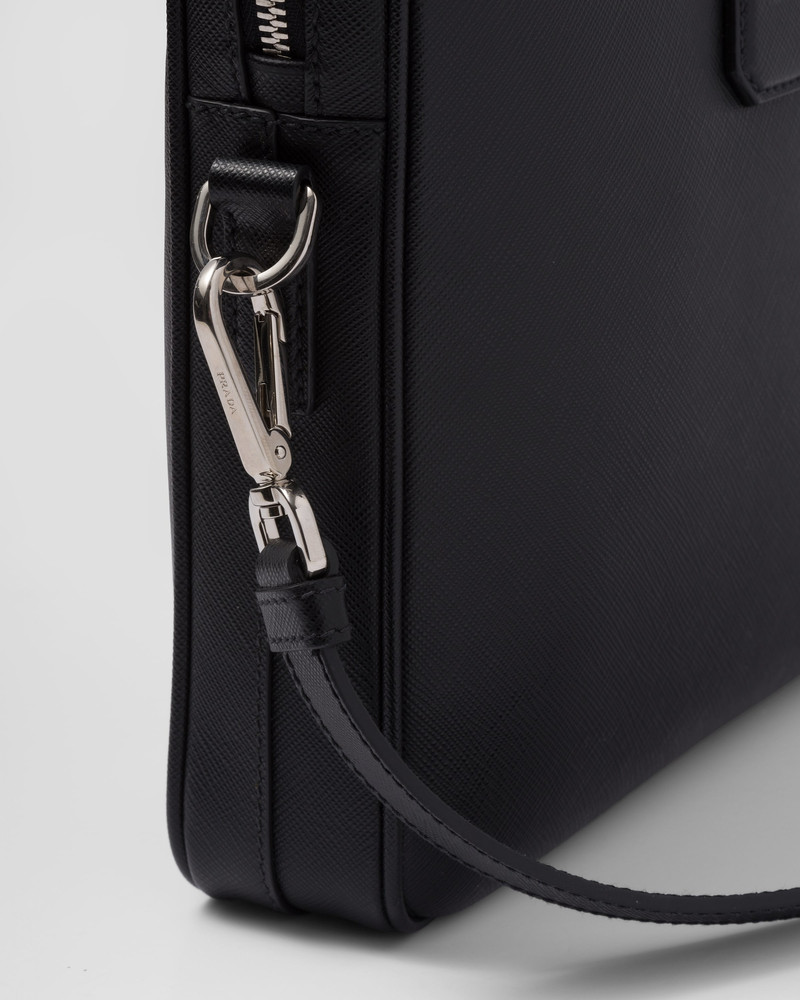 Saffiano Leather Work Bag 7
