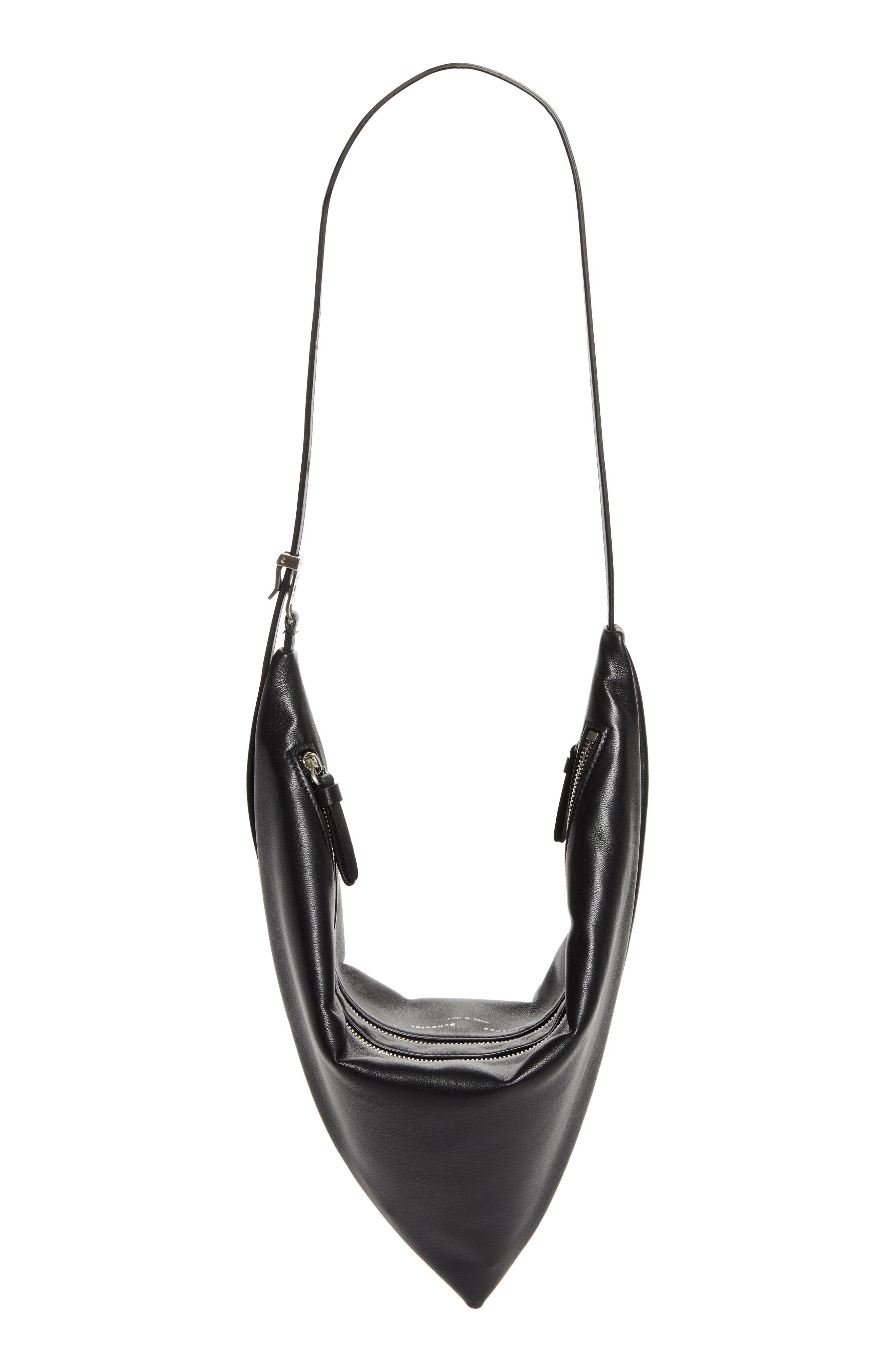 Proenza Schouler Tetra Leather Shoulder Bag in Black at Nordstrom - 1