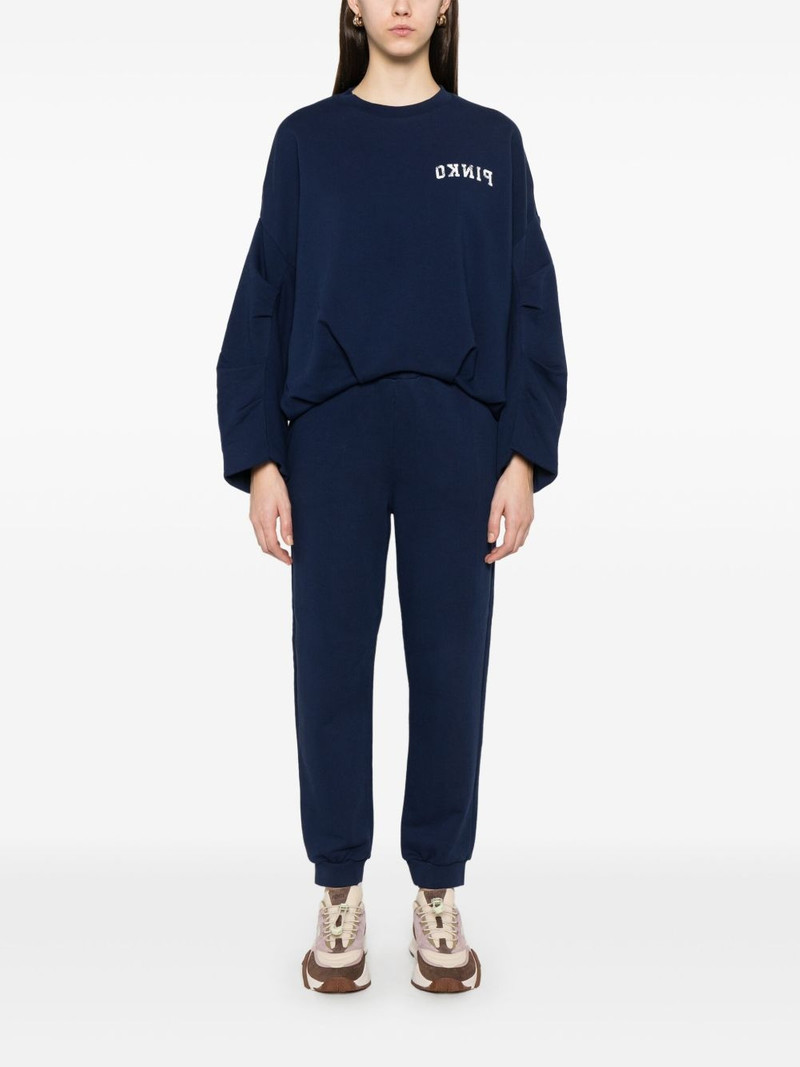 PINKO logo-print sweatshirt outlook