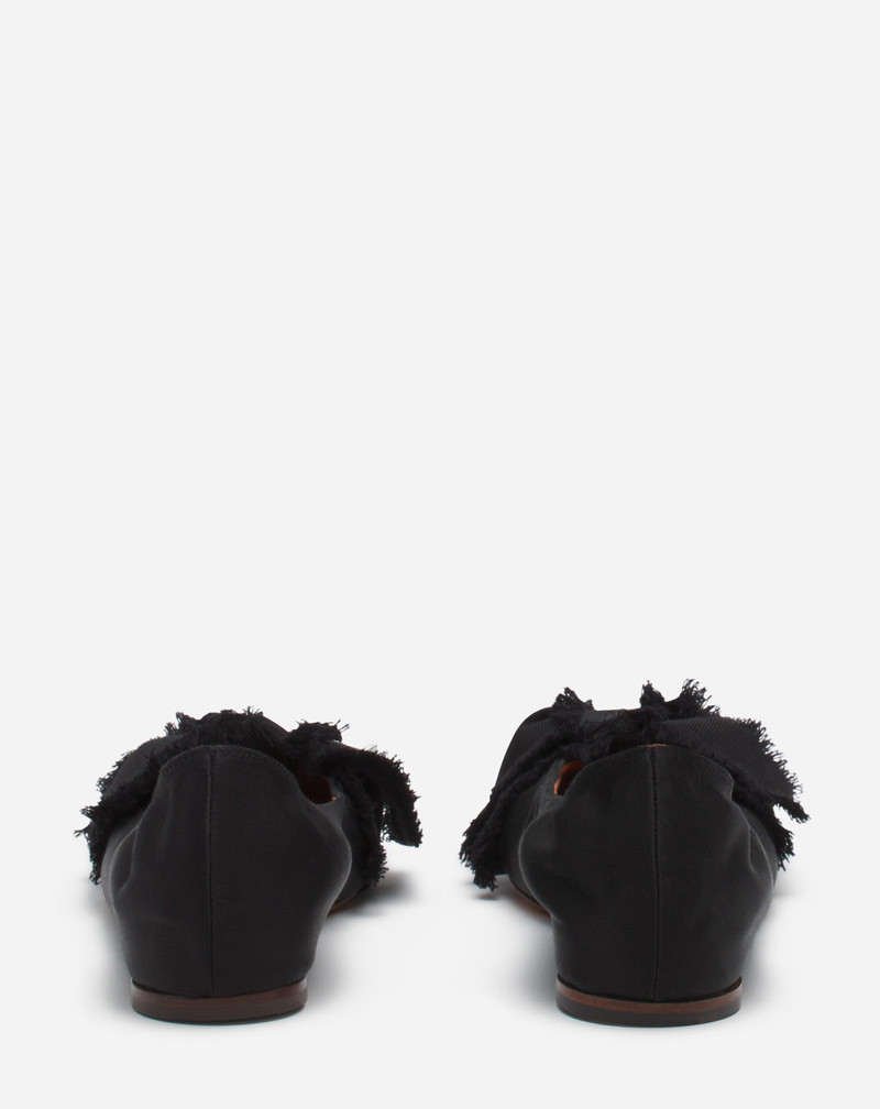 BALLERINA FLAT WITH A SATIN BOW 4
