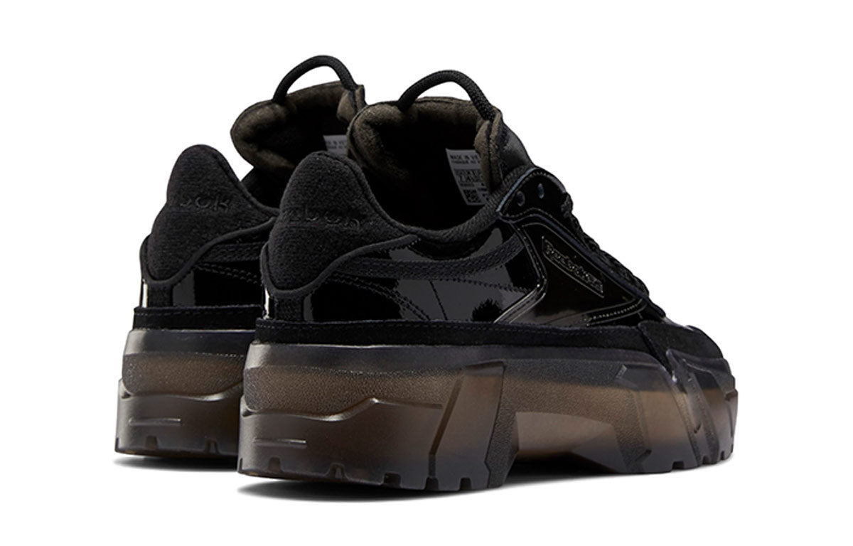 (WMNS) Reebok Cardi B x Club C 'Core Black' H01009 - 4