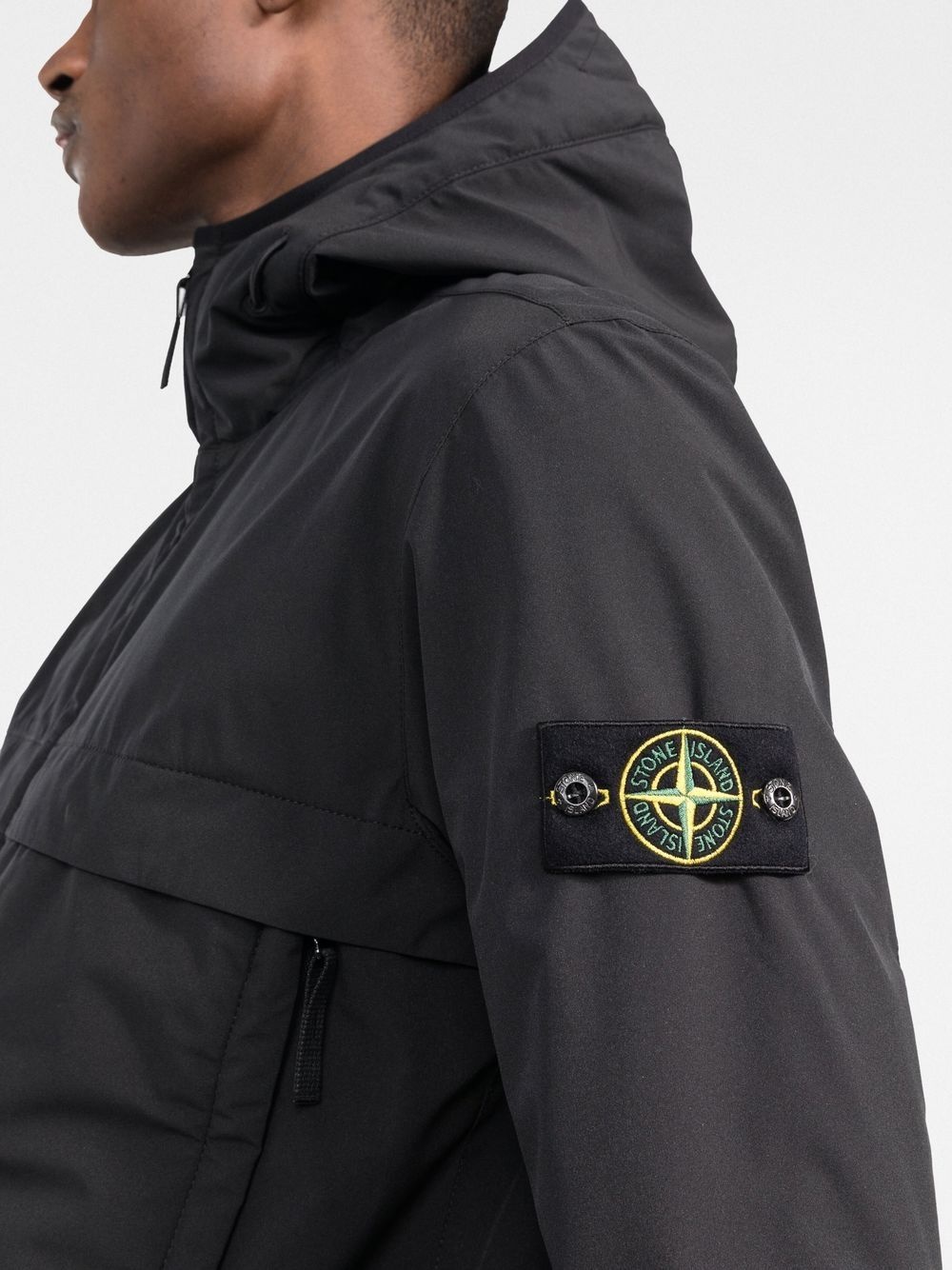 Compass-patch hooded jacket - 5