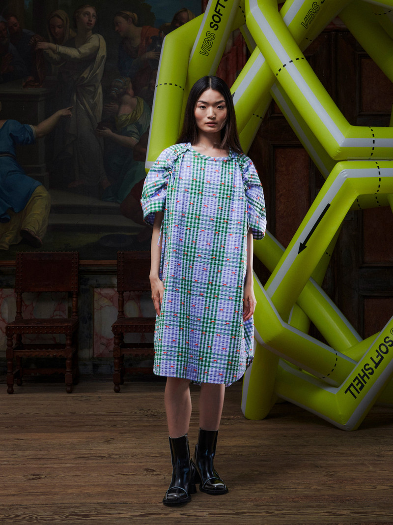 RENEW DRESS - CHECKS FILLÉ 4