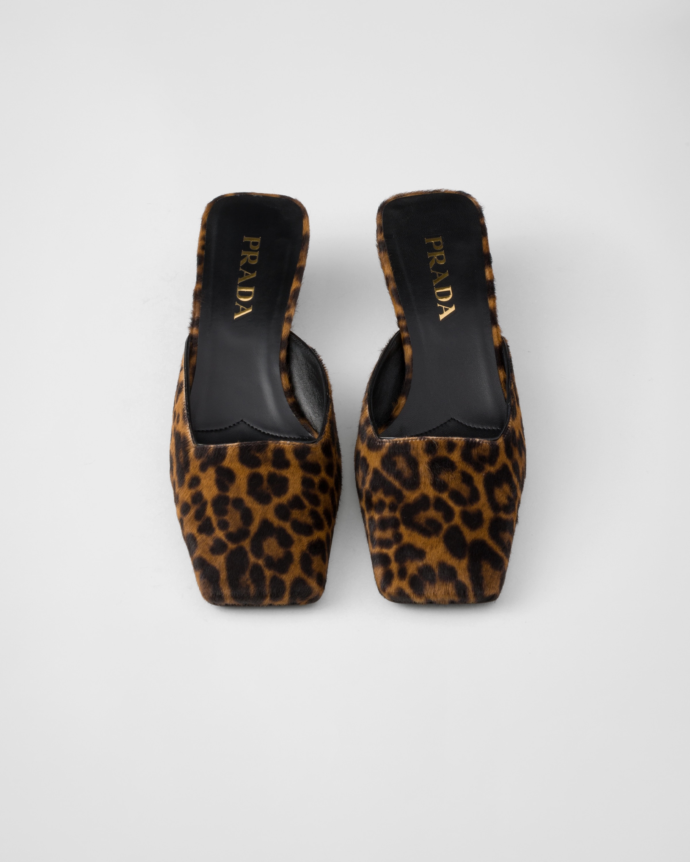 Printed leather slides - 3