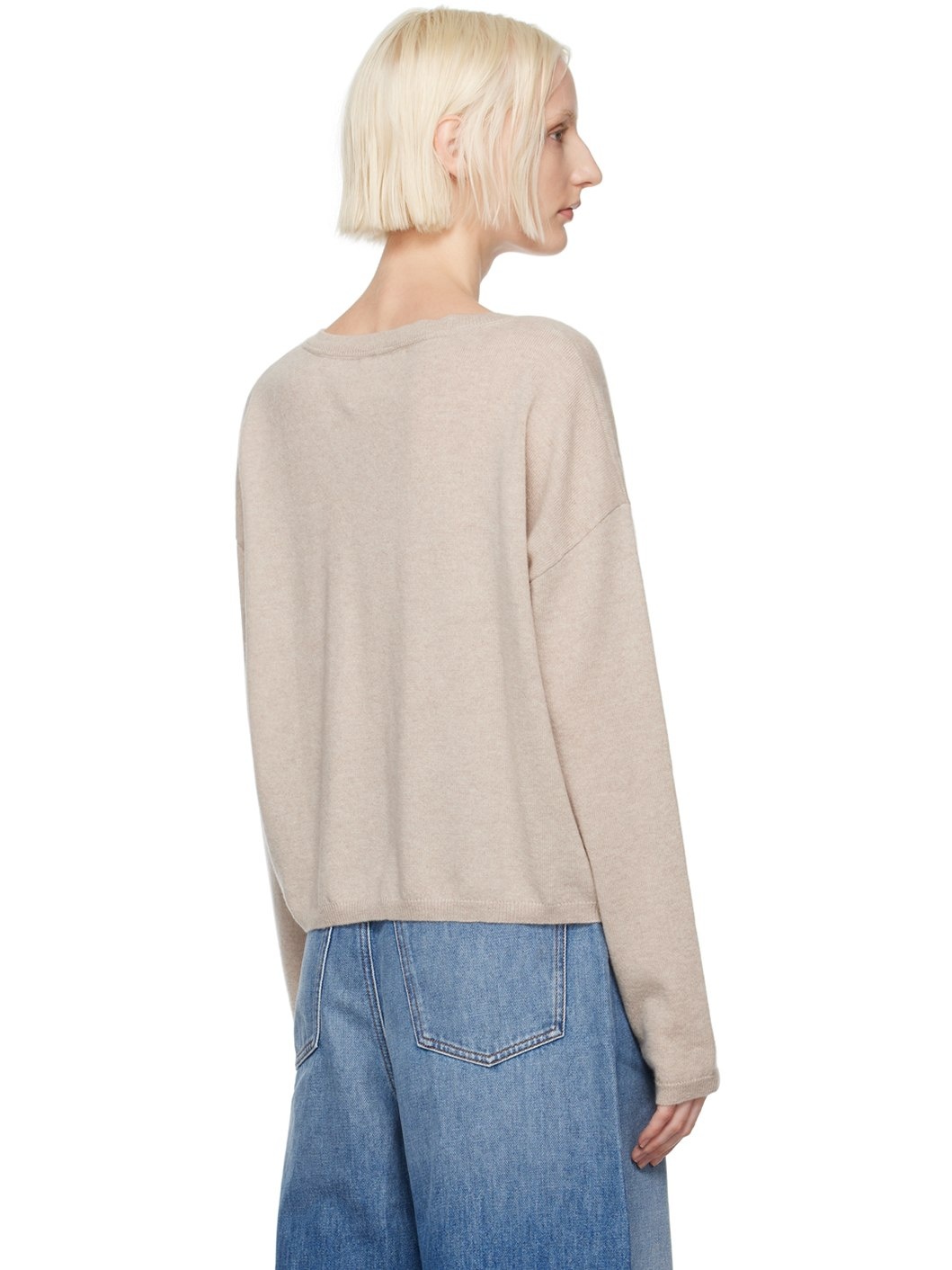 Beige Abby Cardigan - 3