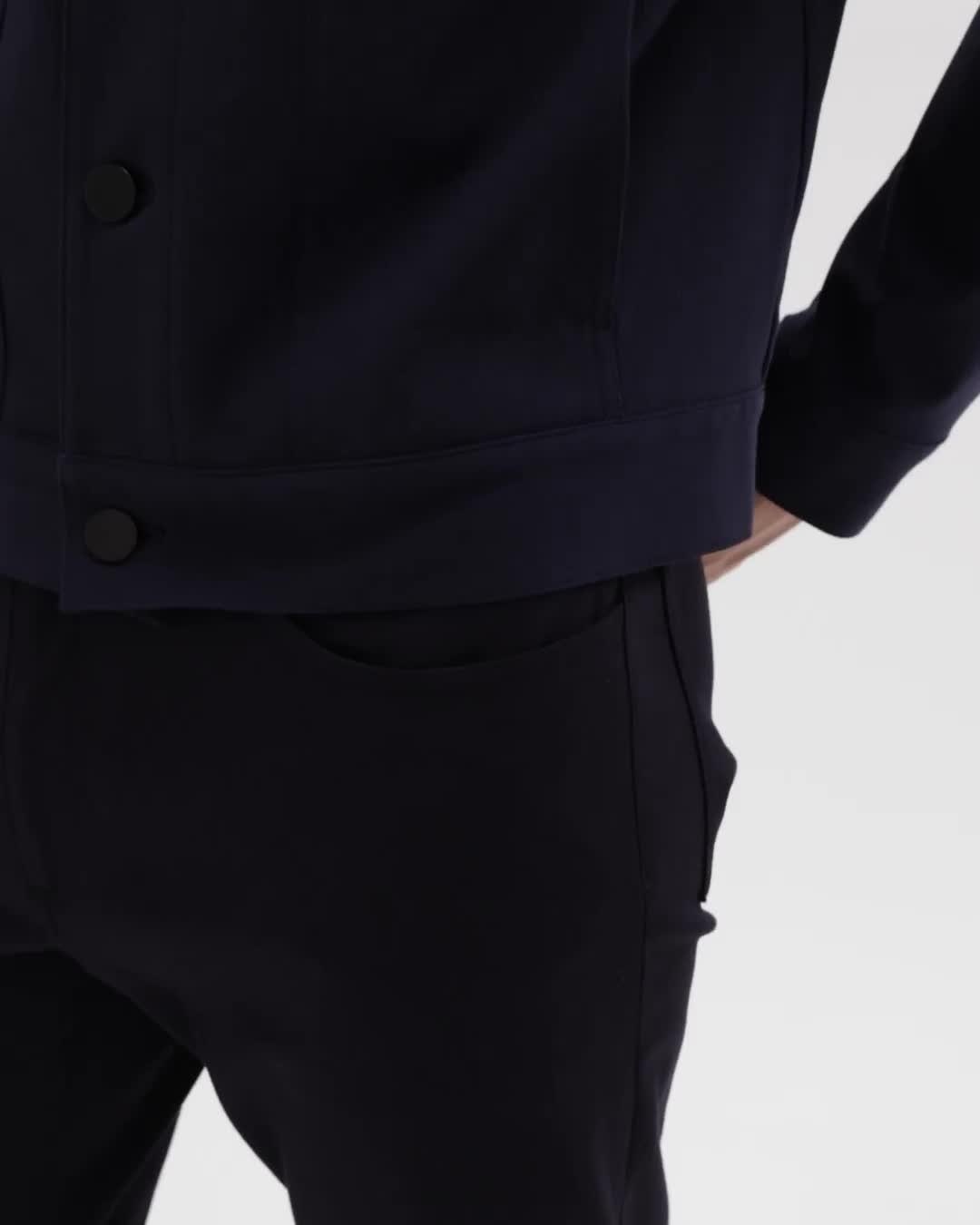 River Trucker Jacket in Neoteric Twill - 6