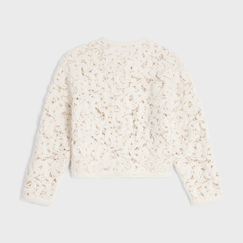 CELINE cardigan jacket in cornelly wool outlook