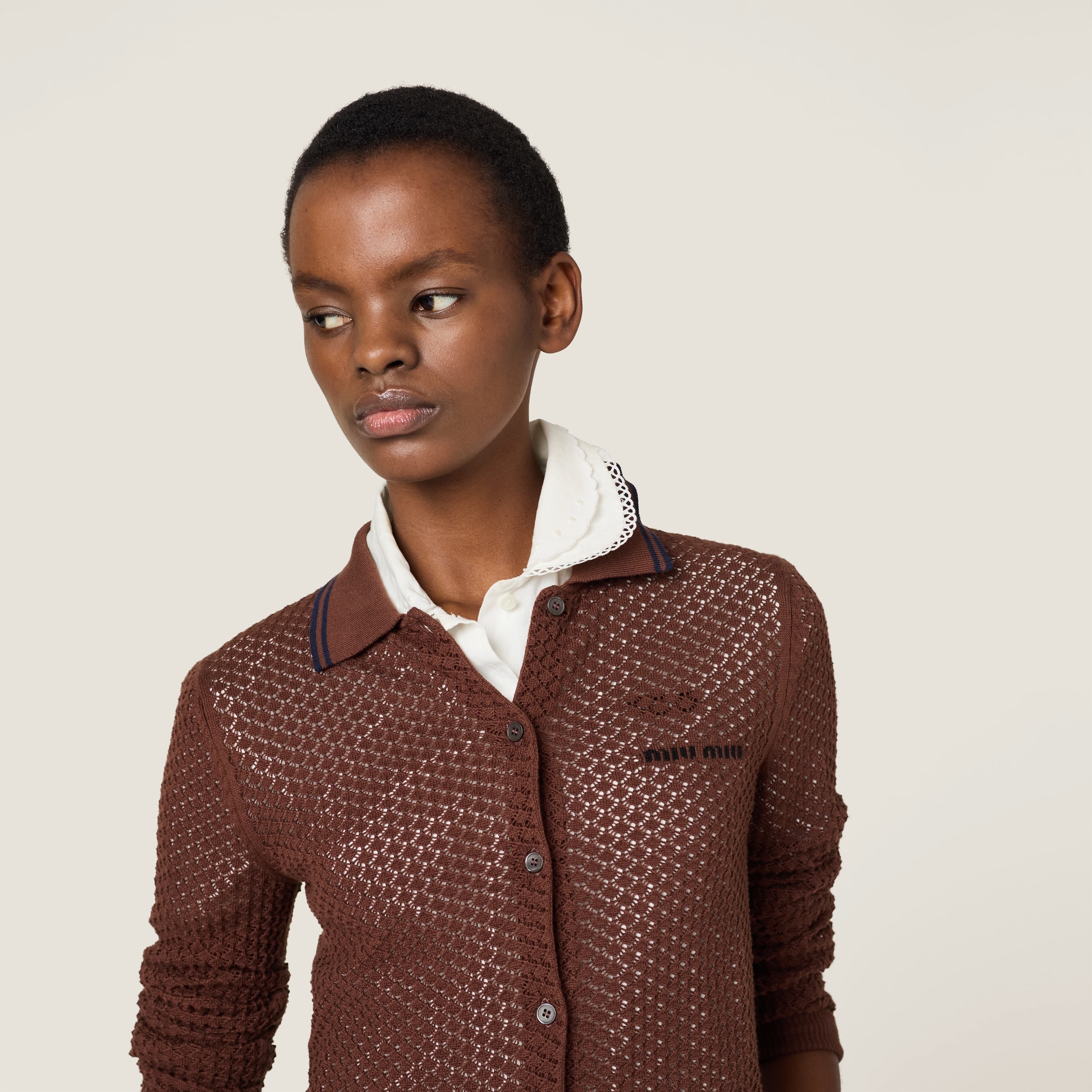 Cotton cardigan - 4